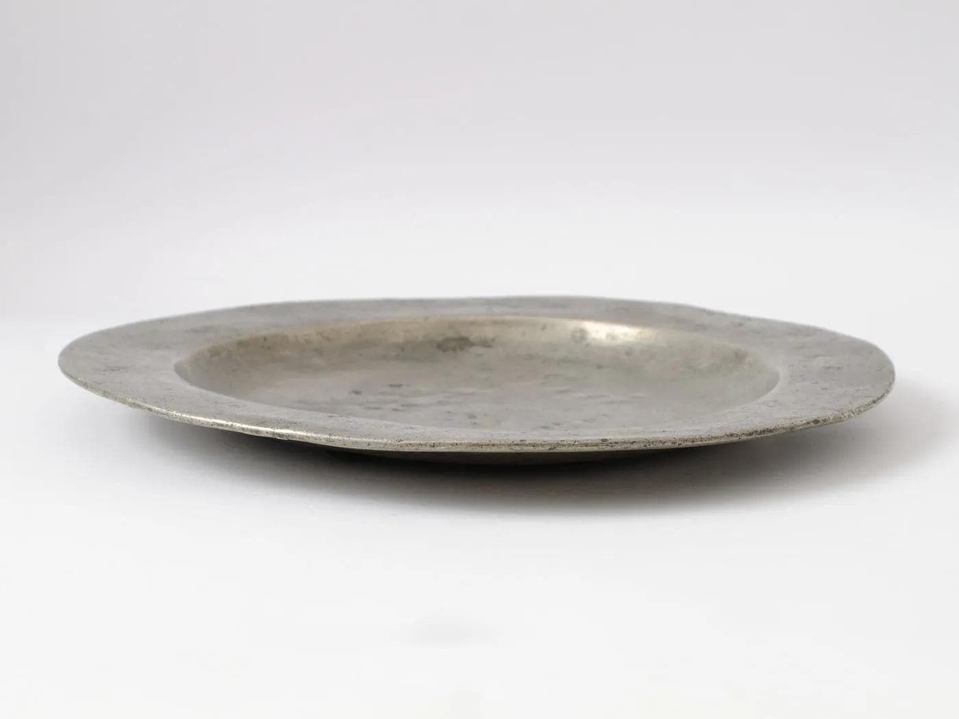 Plate, grey pewter, Germany, 18th c. - 160342
