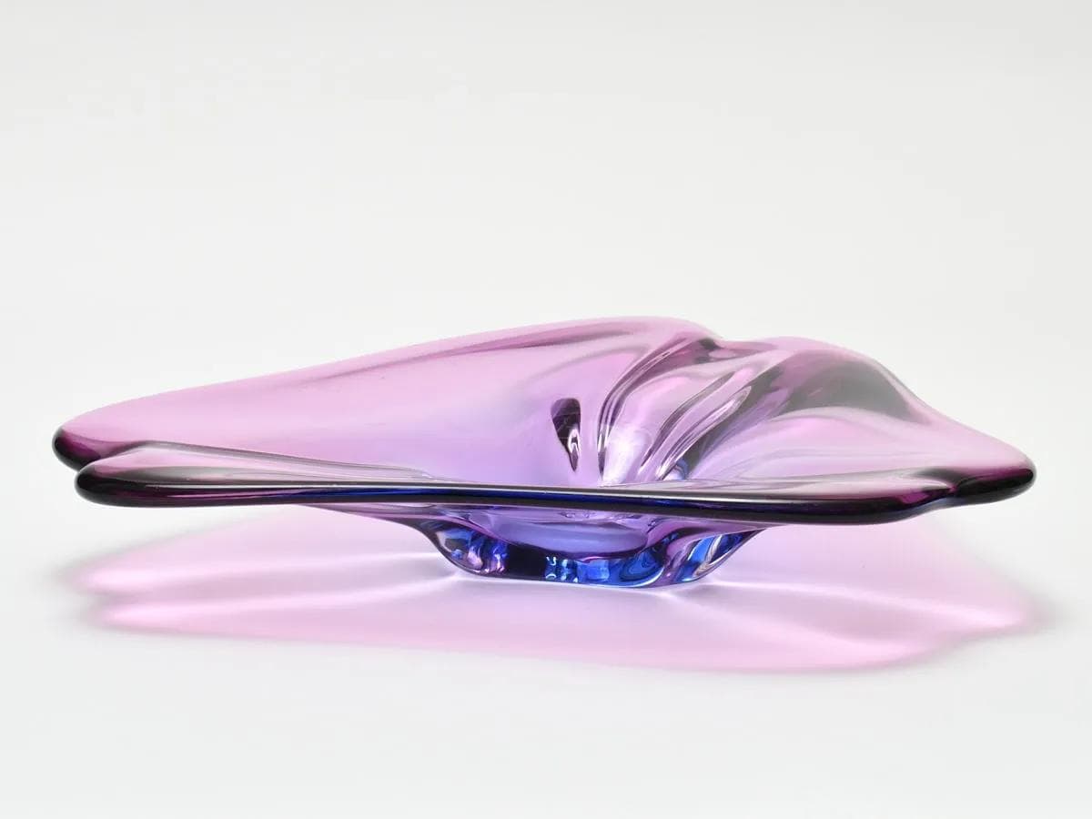 Platter, Murano, multicolor glass, Italy, 1960s. - 160301