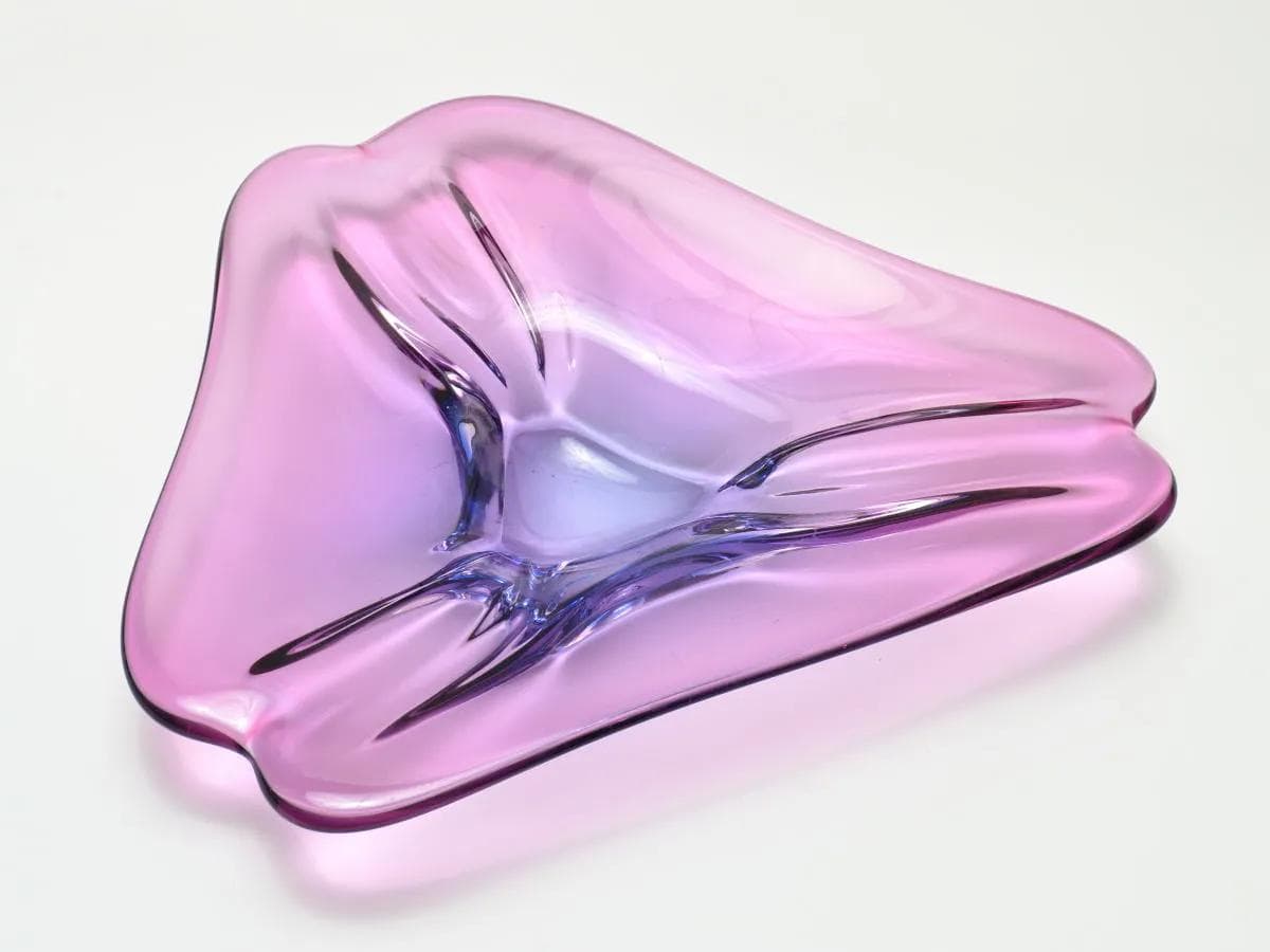 Platter, Murano, multicolor glass, Italy, 1960s. - 160303