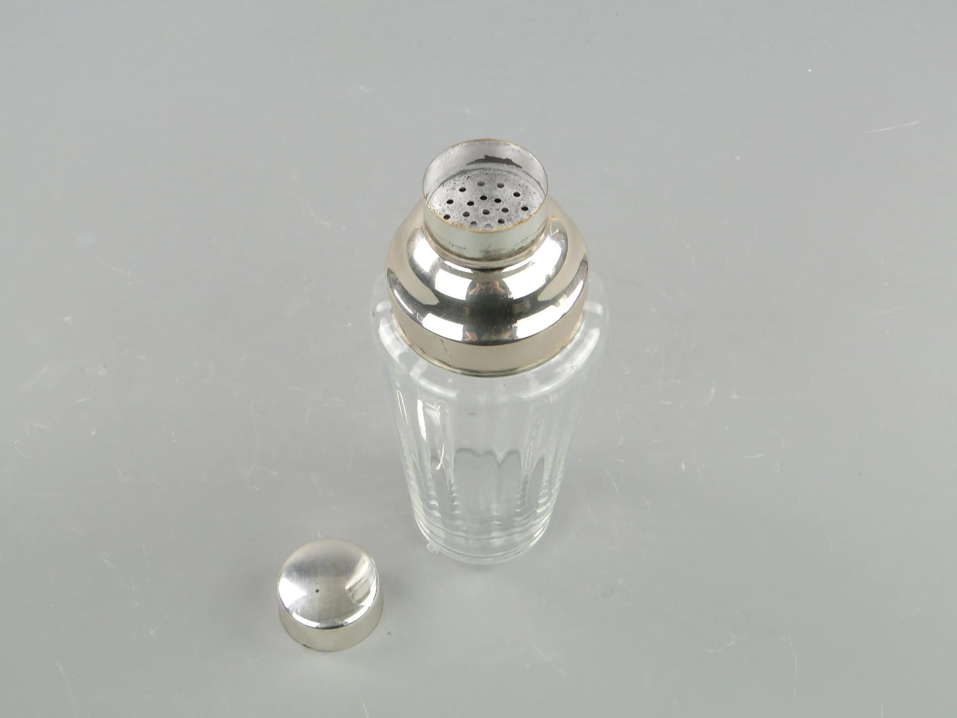 Shaker, szkło transparentne, Quist, Niemcy, lata 60. - 160632