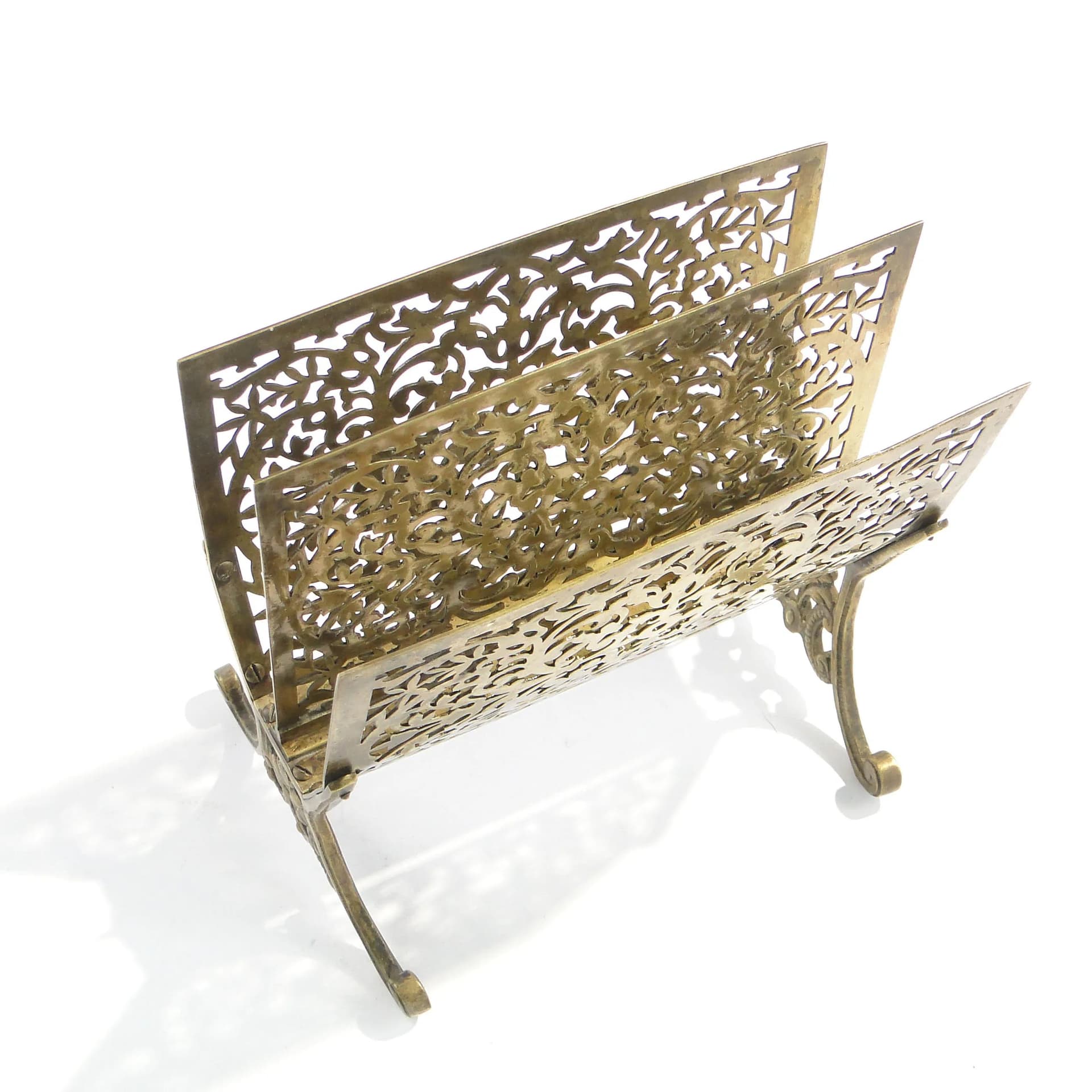 Listownik Art deco, brąz złoty, Niemcy, lata 20. - 160627