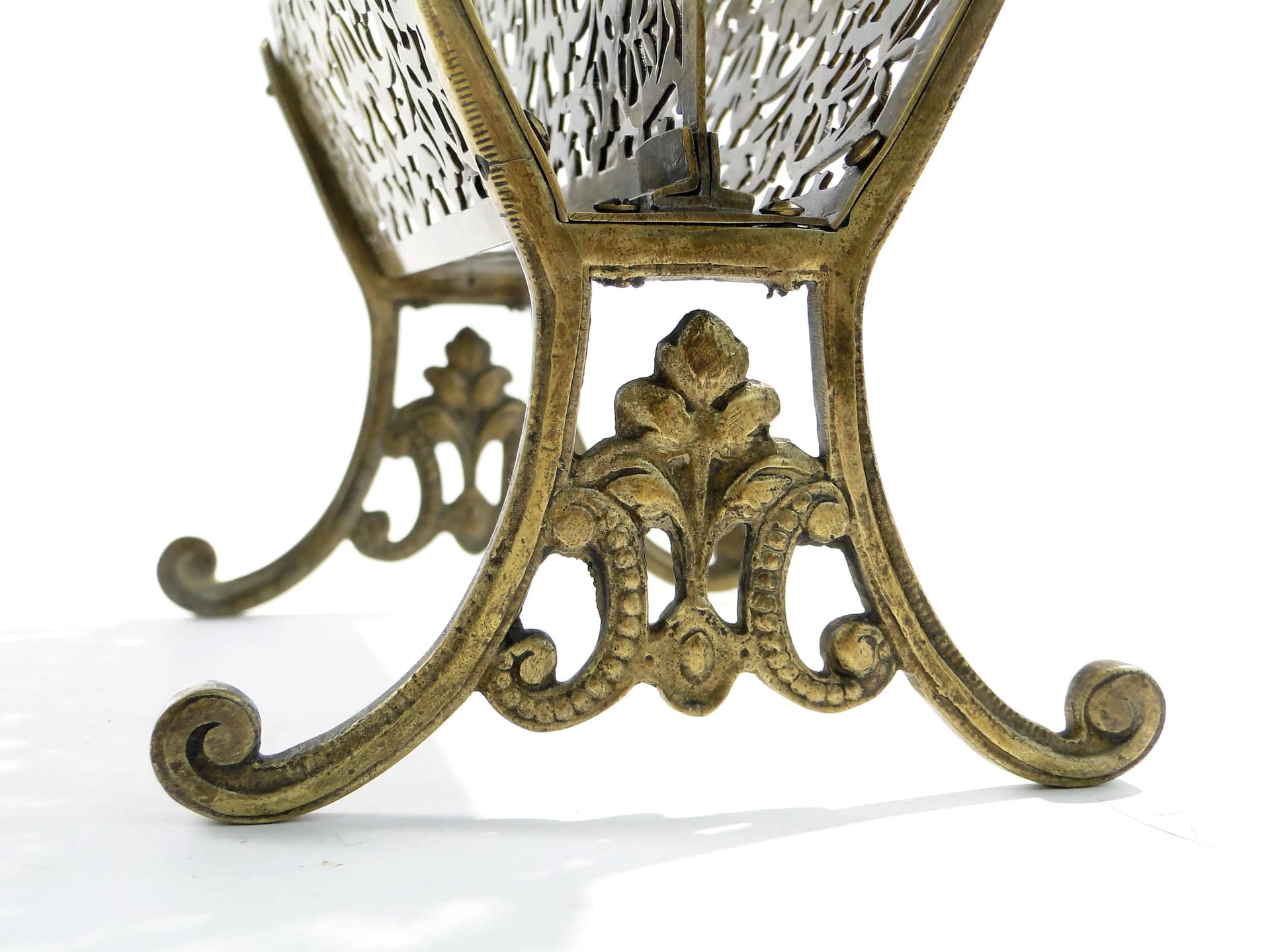 Listownik Art deco, brąz złoty, Niemcy, lata 20. - 160630