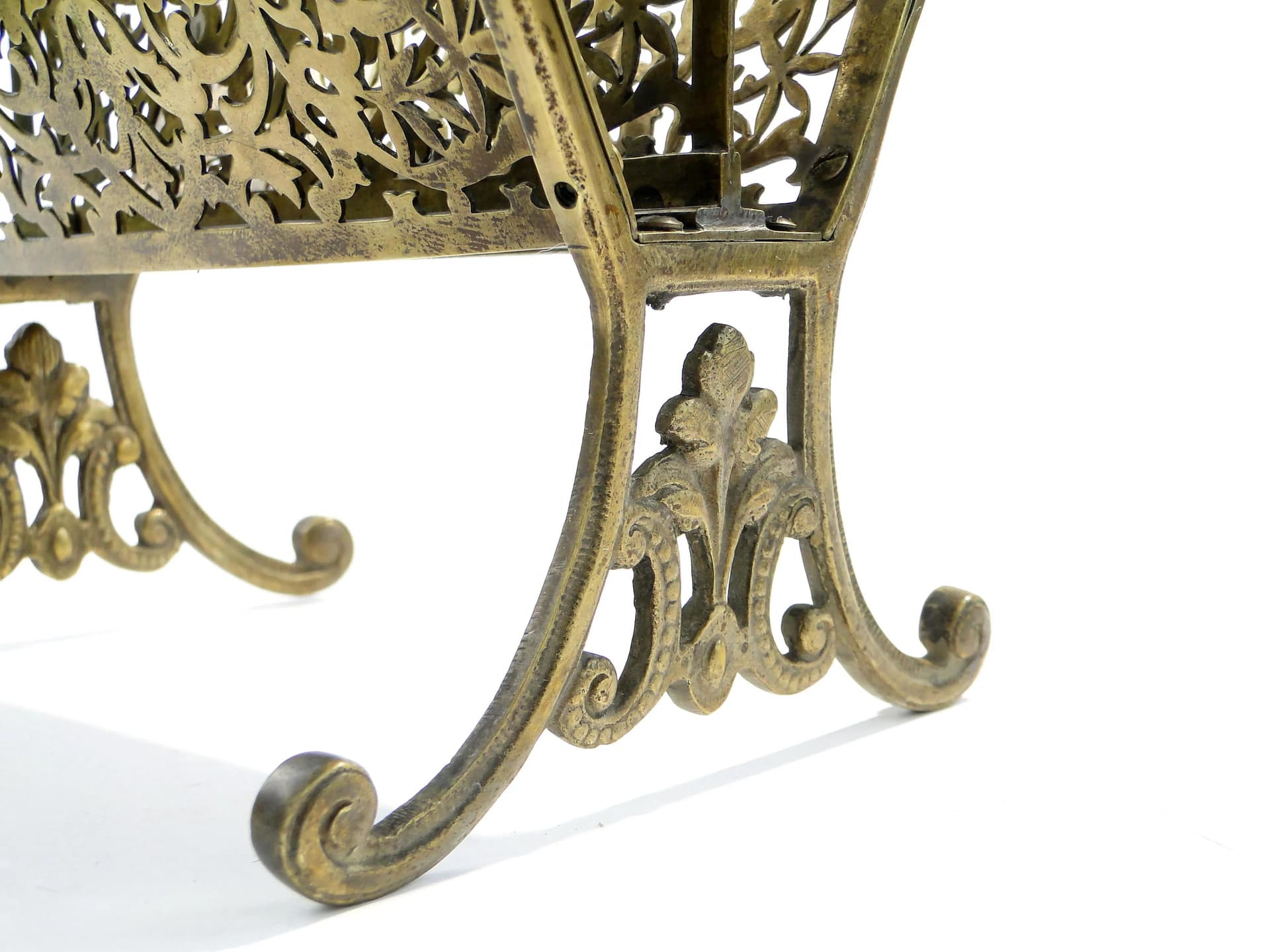 Listownik Art deco, brąz złoty, Niemcy, lata 20. - 160625