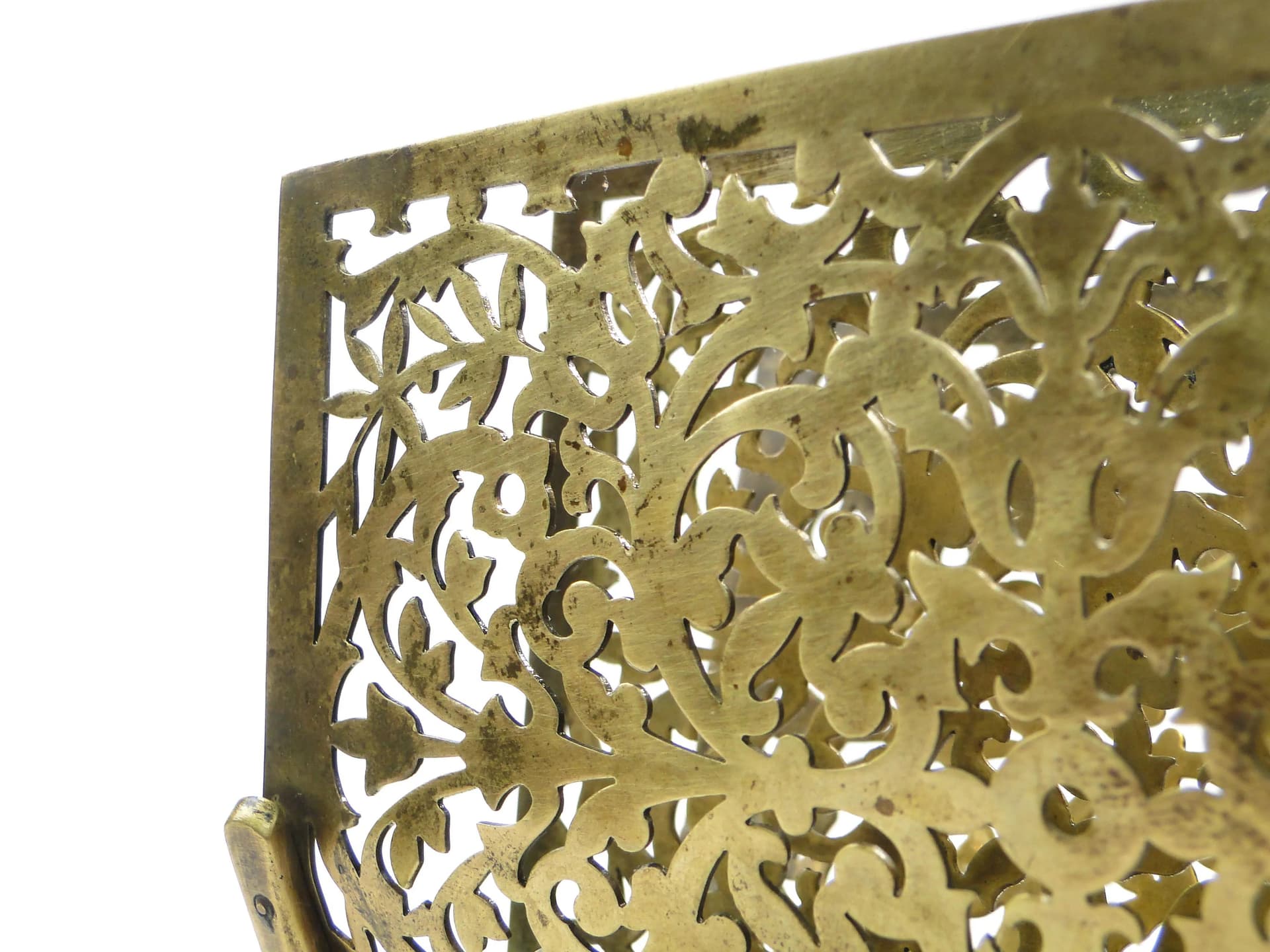 Listownik Art deco, brąz złoty, Niemcy, lata 20. - 160623