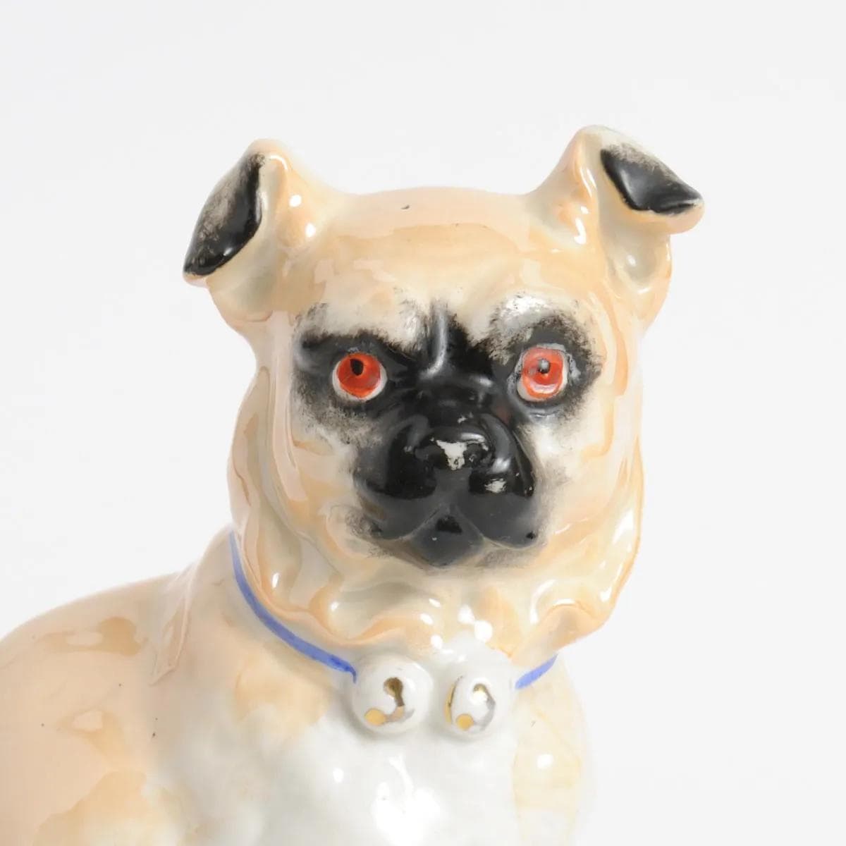 Pug figurine, ivory, porcelain, Germany, early 20th c. - 160267