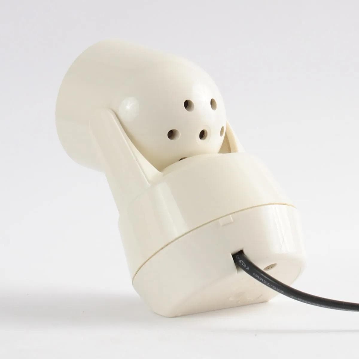 Lampa stołowa, ivory white, plastik, Eichhoff, Niemcy, lata 70. - 160262