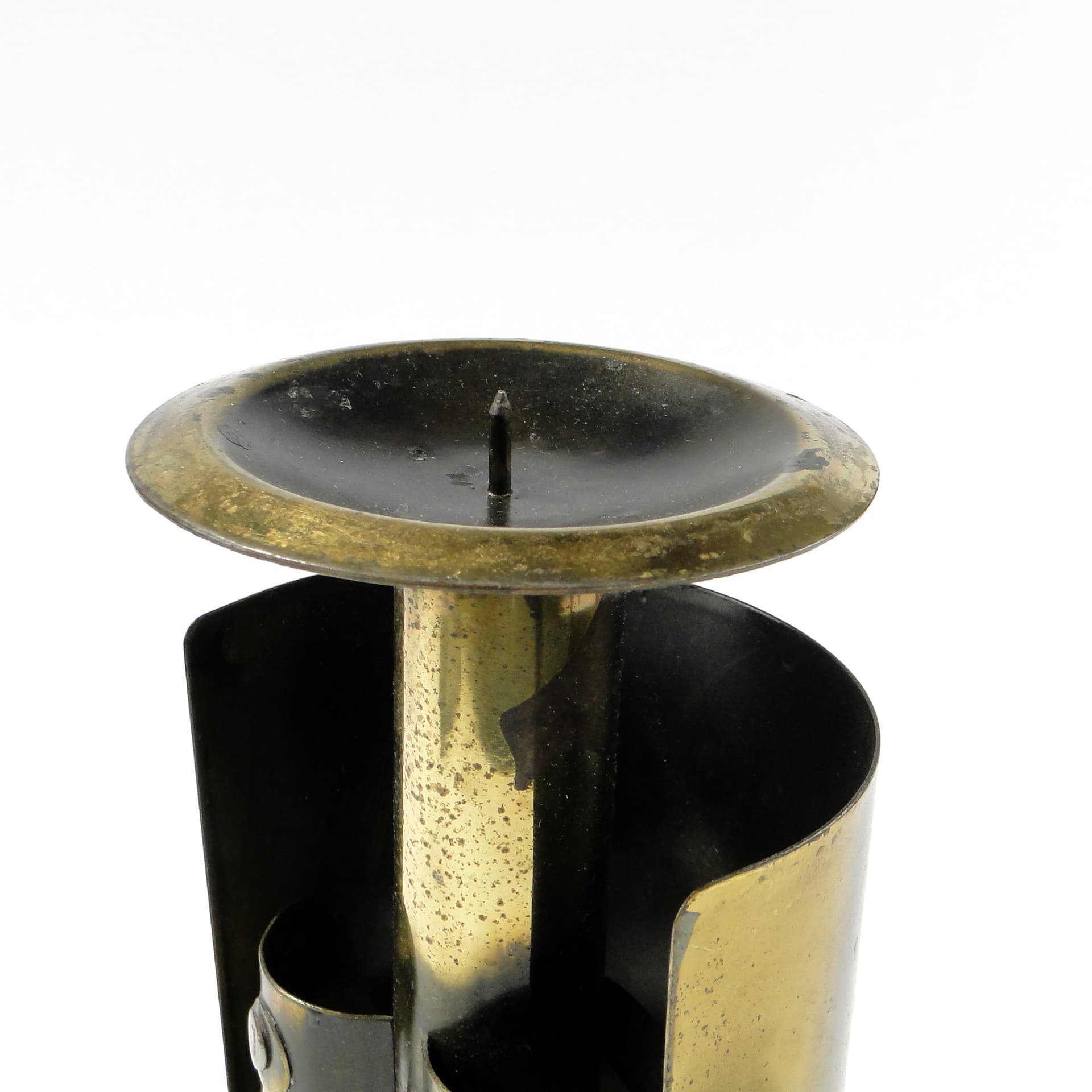 Brutalistyczny świecznik z lat 70. - 160952