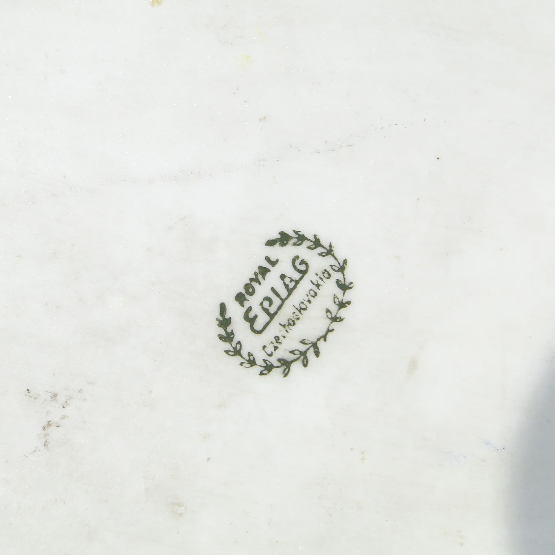 Porcelanowa komplet do jajka Epiag, Altrohau, lata 30. - 160964