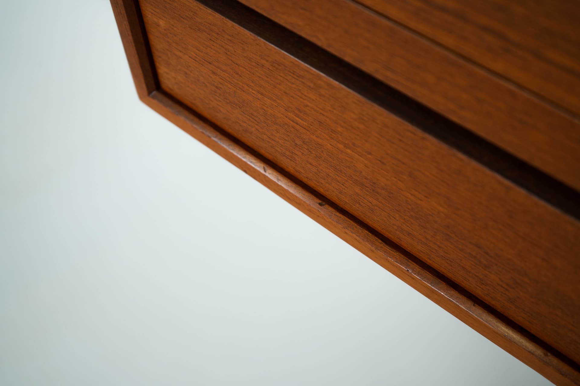 Shelving system, light brown teak, by P. Cadovius, Denmark, 1960s. - 161036