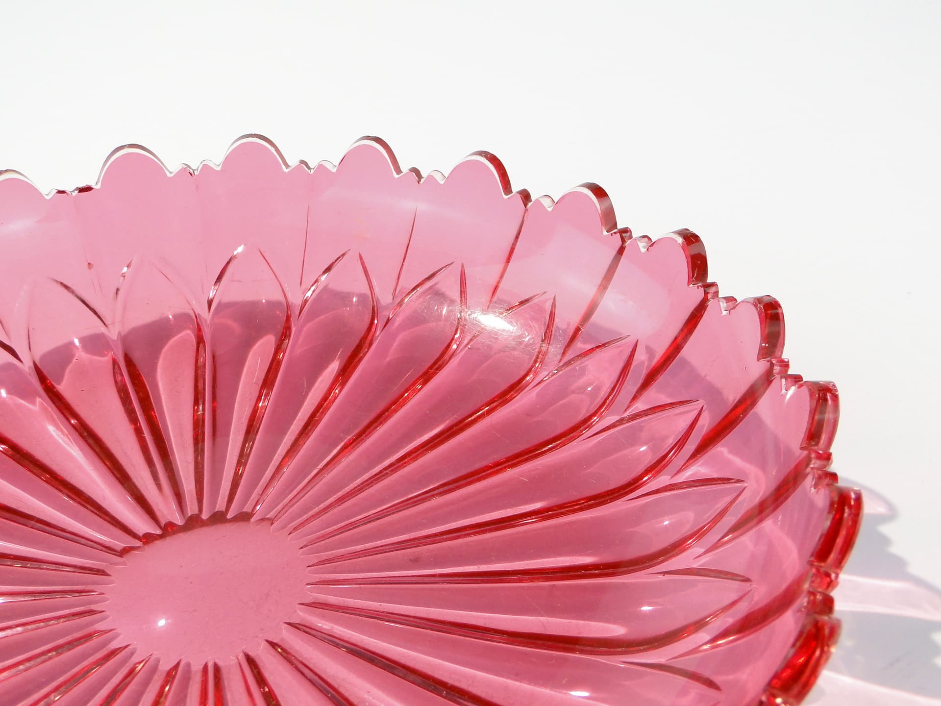 Patera kryształowa w stylu biedermajer, Huta Józefina - 161233