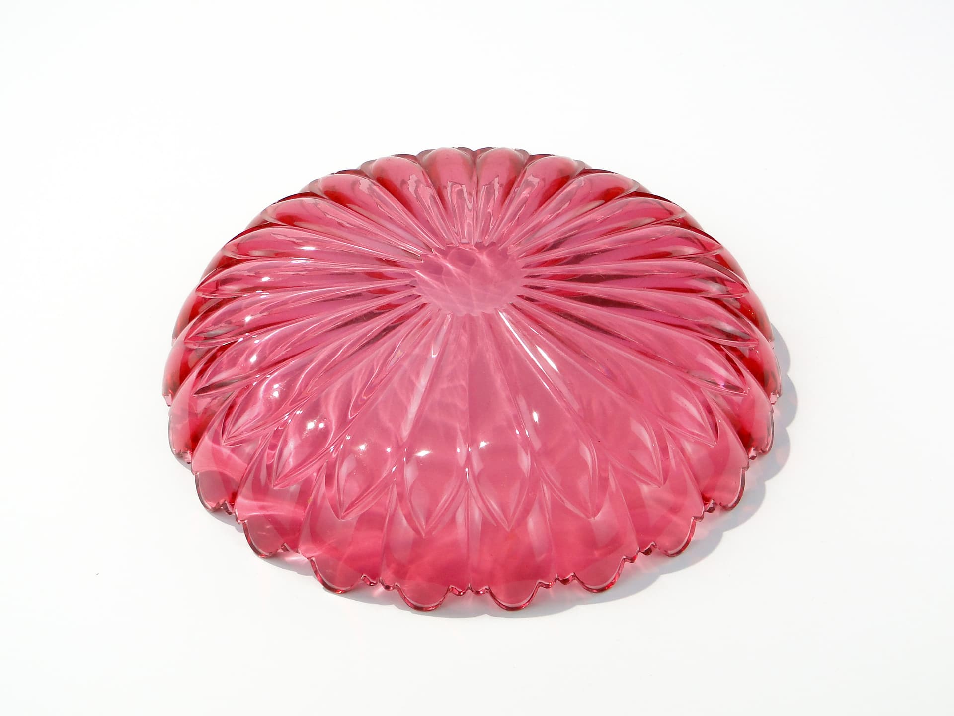 Patera kryształowa w stylu biedermajer, Huta Józefina - 161230