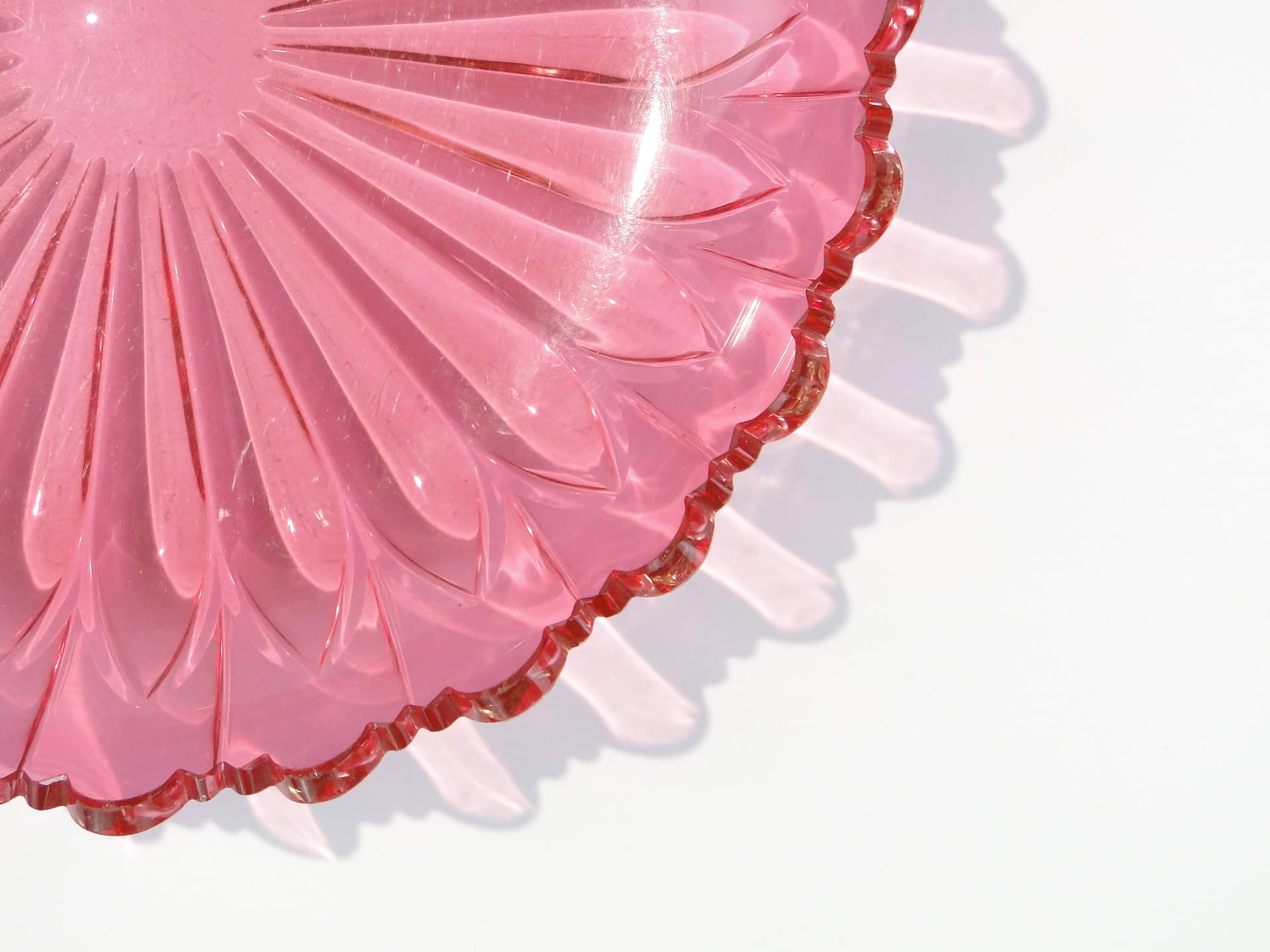 Patera kryształowa w stylu biedermajer, Huta Józefina - 161235