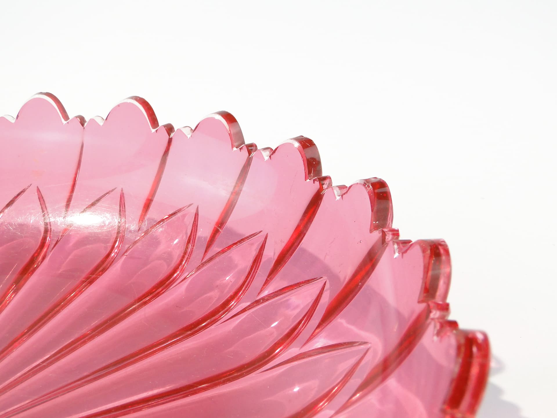 Patera kryształowa w stylu biedermajer, Huta Józefina - 161226