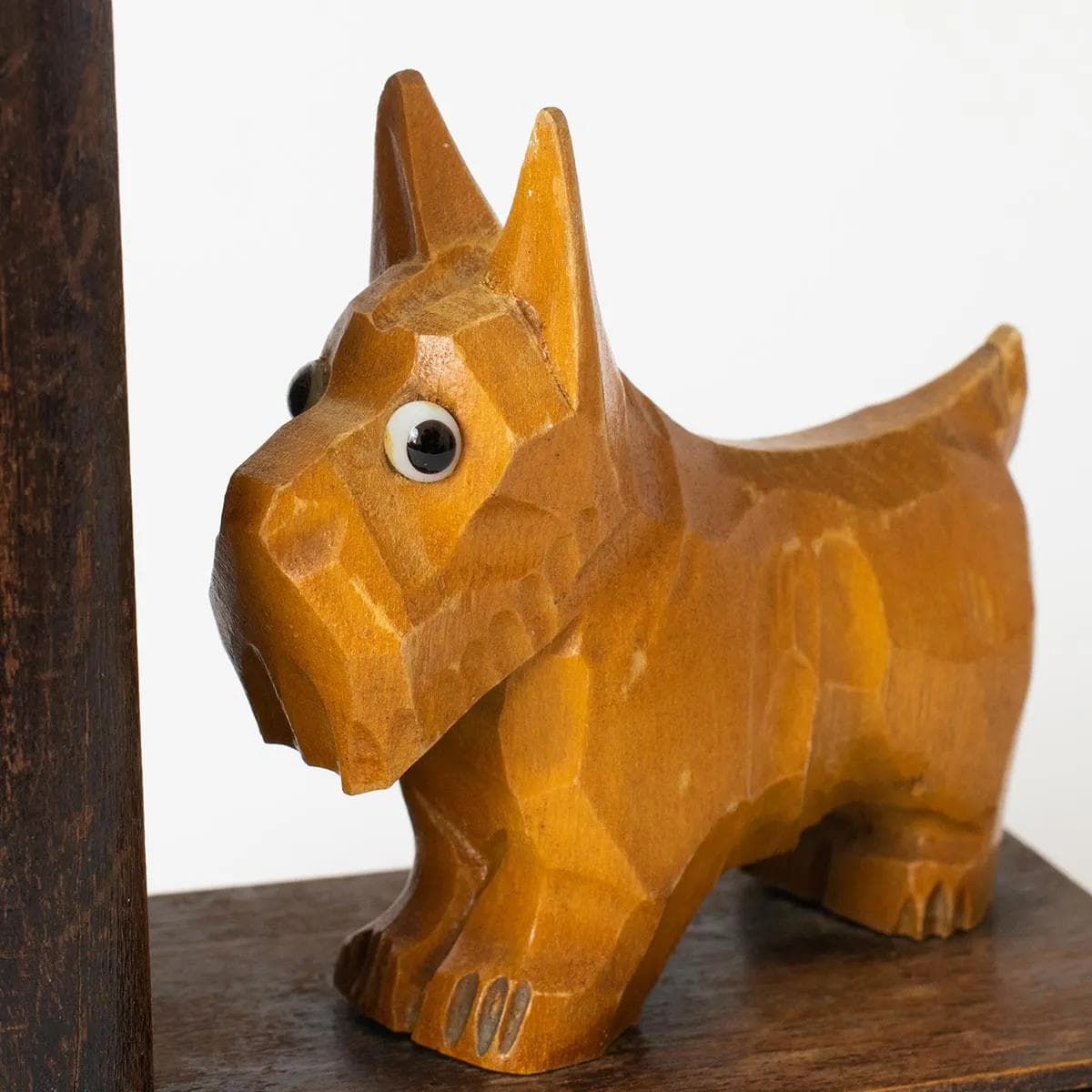 Para podpórek do książek, brązowy, drewno, Polska, lata 30. - 161916