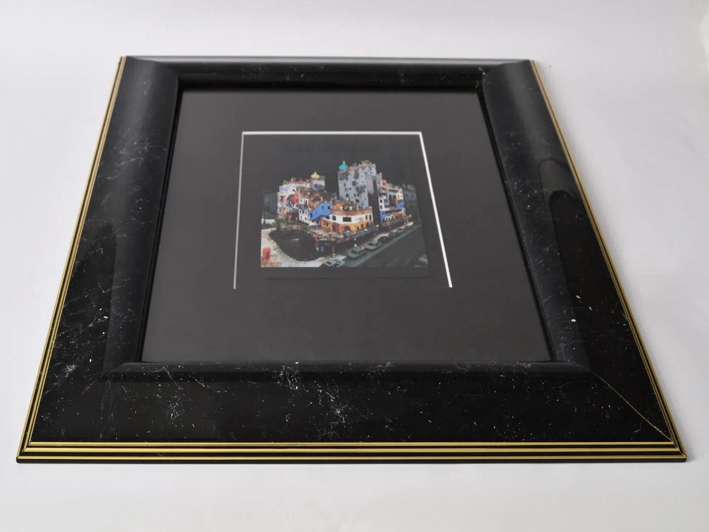 Graphic, multicolor, by F. Hundertwasser, Switzerland, 1980s. - 161895