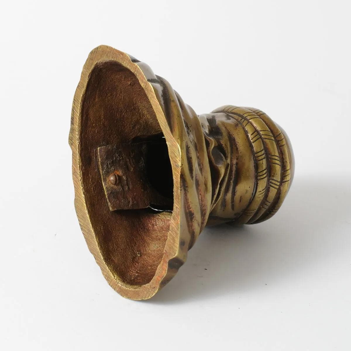 Bust of a Bedouin, golden brass, Austria, early 20th c. - 161892