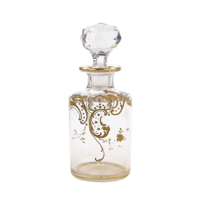 Flakon kryształowy transparentny, Baccarat, Francja, początek XX w. - WYMIARY