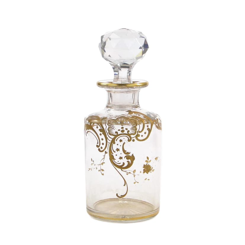 Crystal Vase, transparent, Baccarat, France, early 20th c.