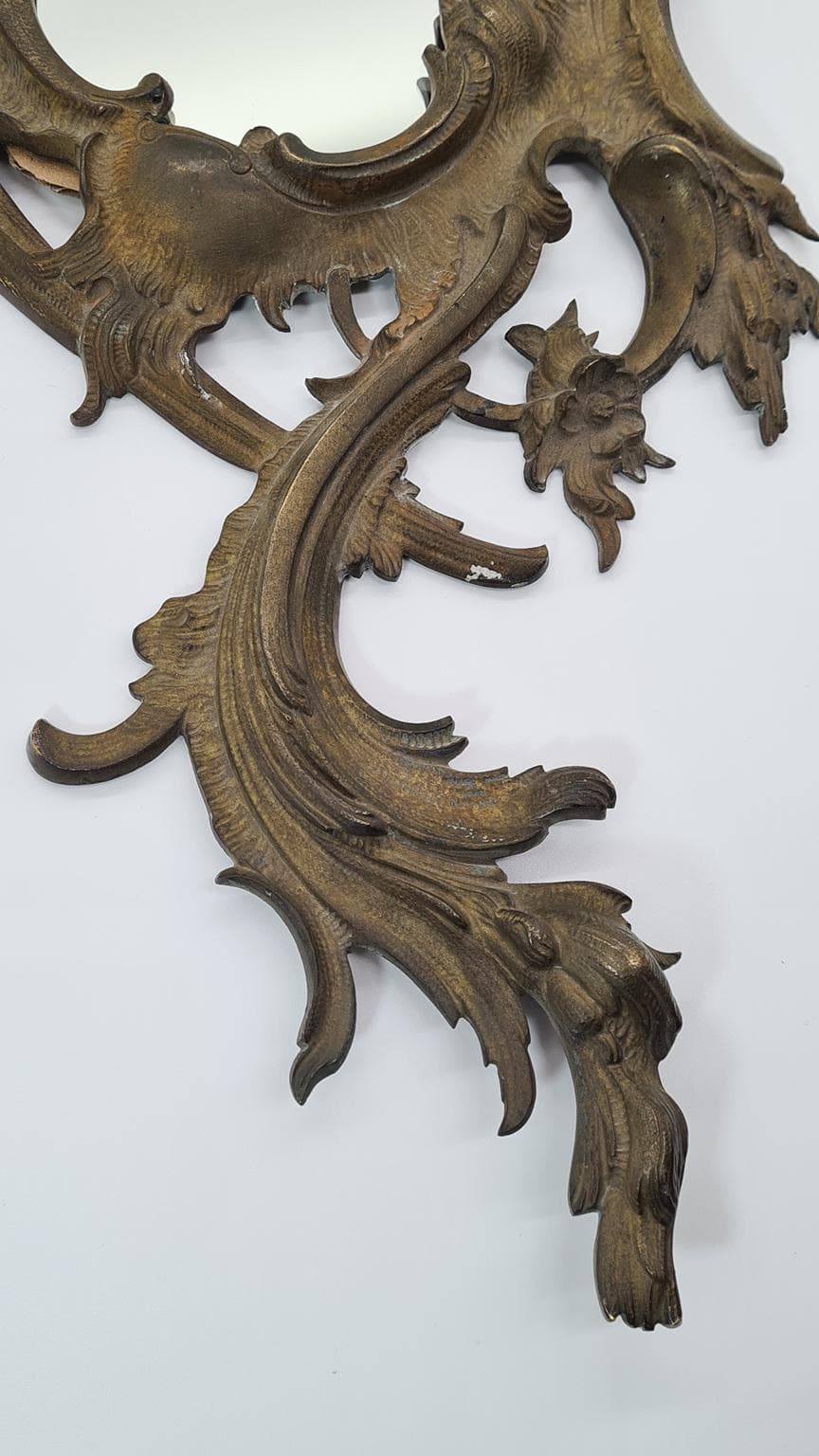 Rococo Mirror, dark bronze, France, 19th c. - 161286