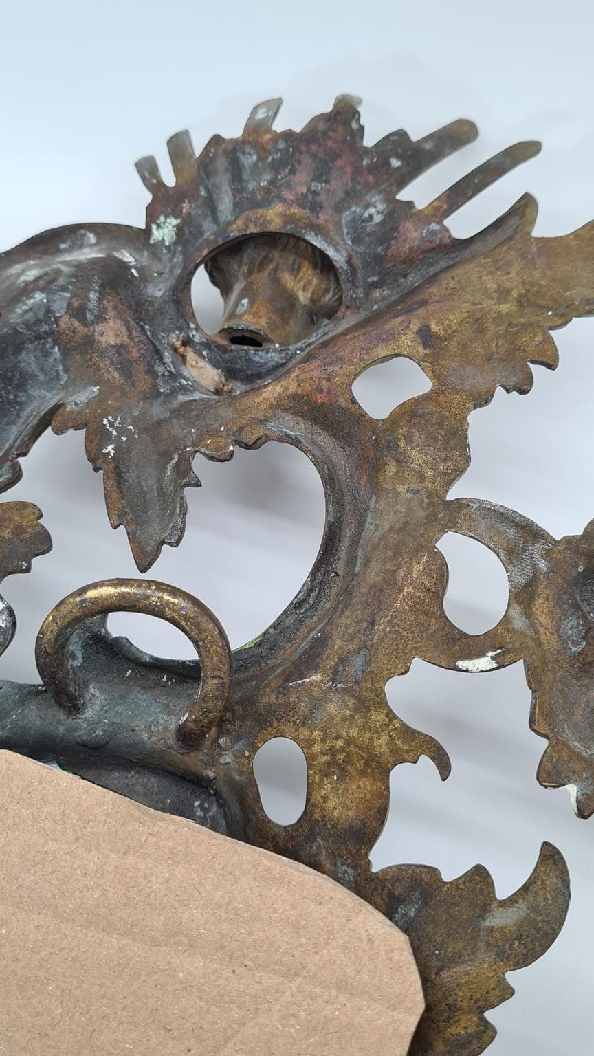 Rococo Mirror, dark bronze, France, 19th c. - 161289