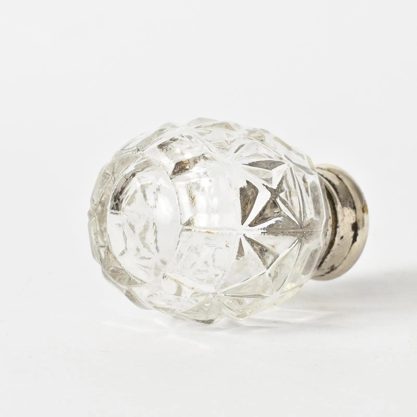 Salt Shaker, transparent glass, France, early 20th c. - 161810