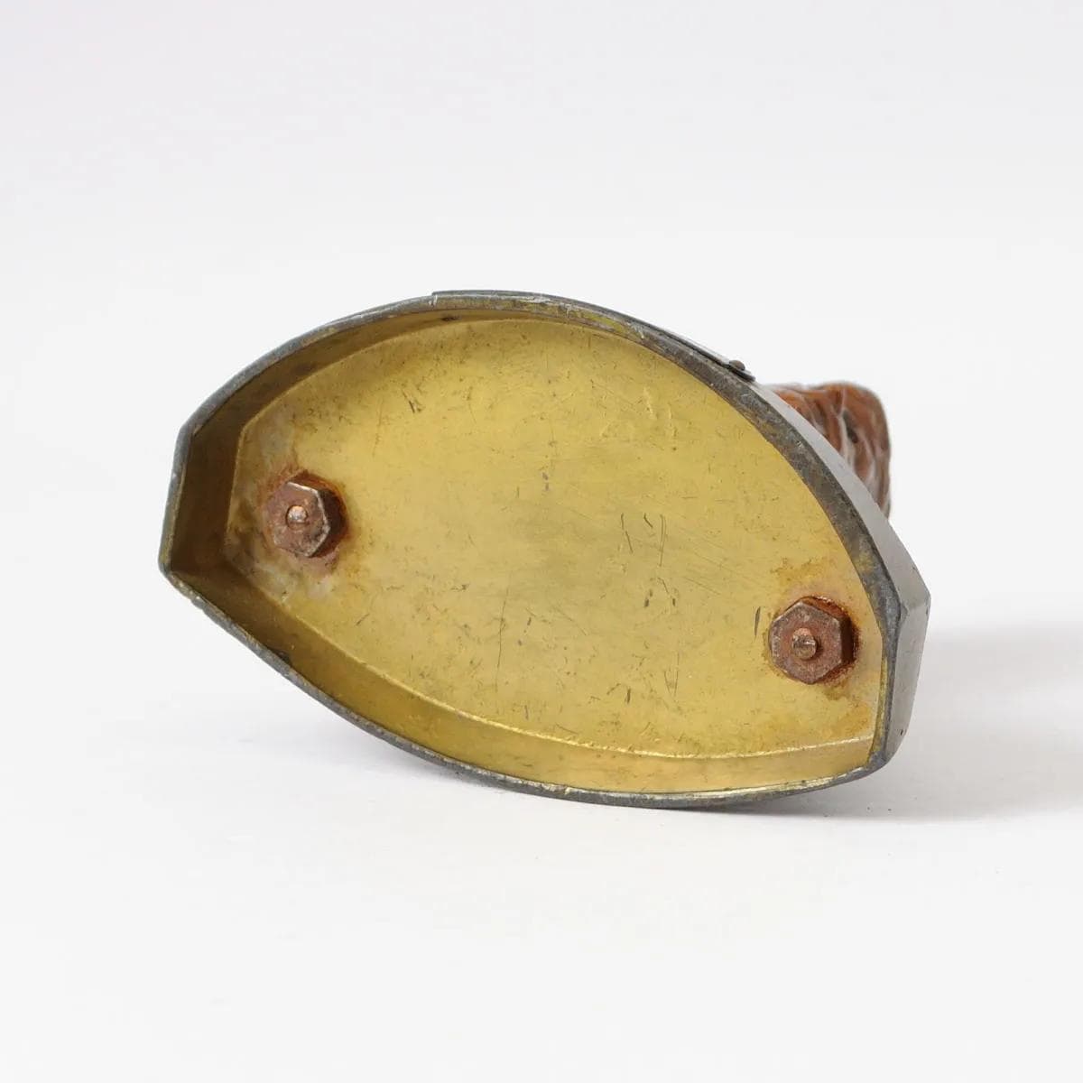 Bust VIOLETTA, brown, spelter, France, early 20th c. - 161772