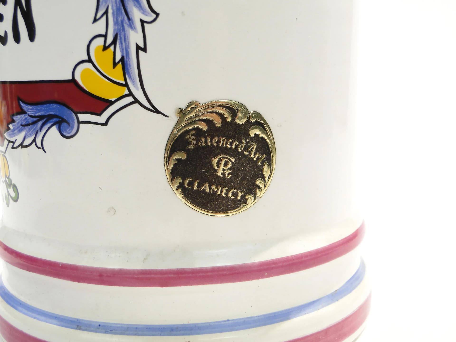 Pojemnik apteczny, multicolor, ceramika, Austria, początek XX w. - 163567