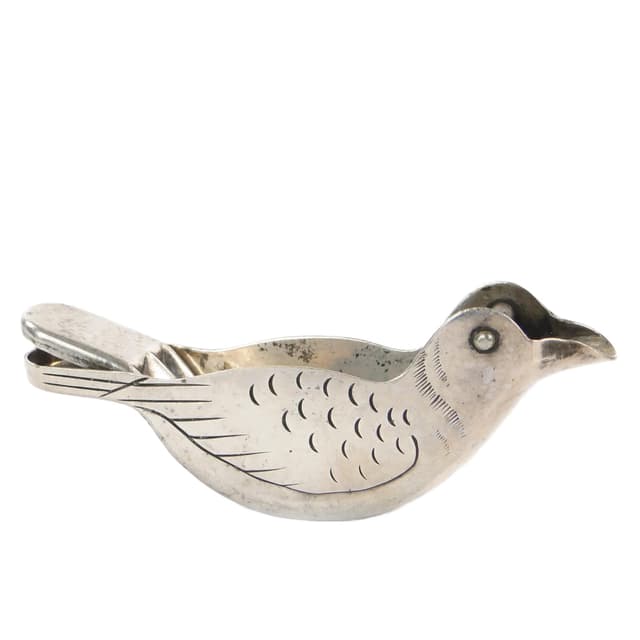 Dzbanuszek na sok cytrynowy, art déco, mosiądz srebrny, Niemcy, lata 20. - WYMIARY