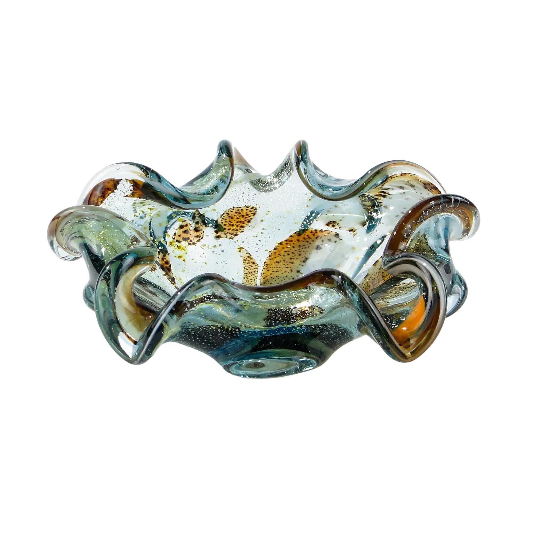 Bowl Tutti Frutti, multicolor glass, Italy, 1960s.