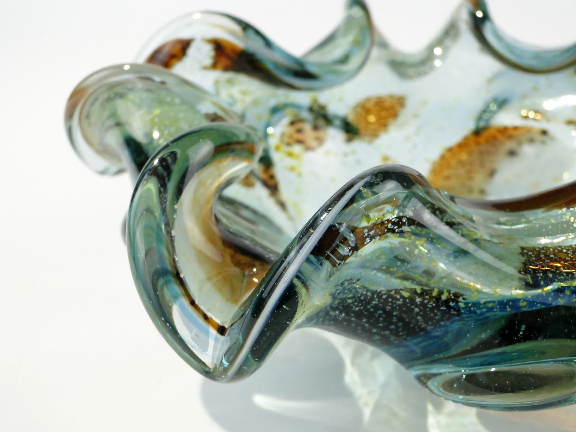 Bowl Tutti Frutti, multicolor glass, Italy, 1960s. - 163460