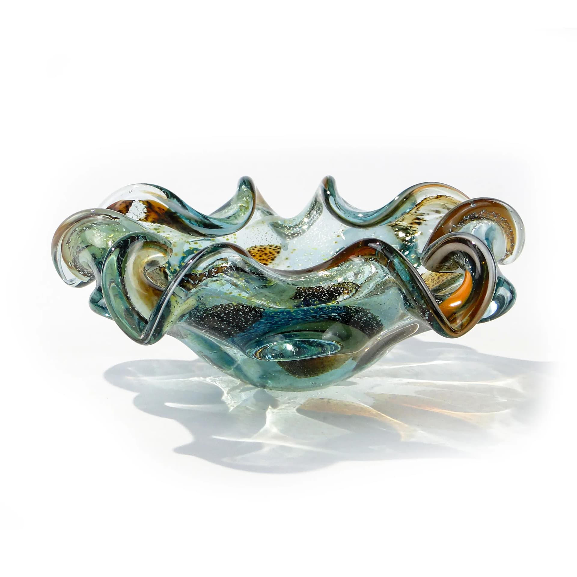 Bowl Tutti Frutti, multicolor glass, Italy, 1960s. - 163459