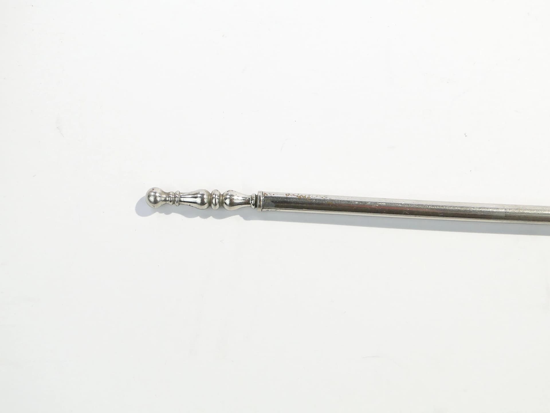 Serving Spoon, beige shell, silver-plated brass, Austria, 1890s - 163437