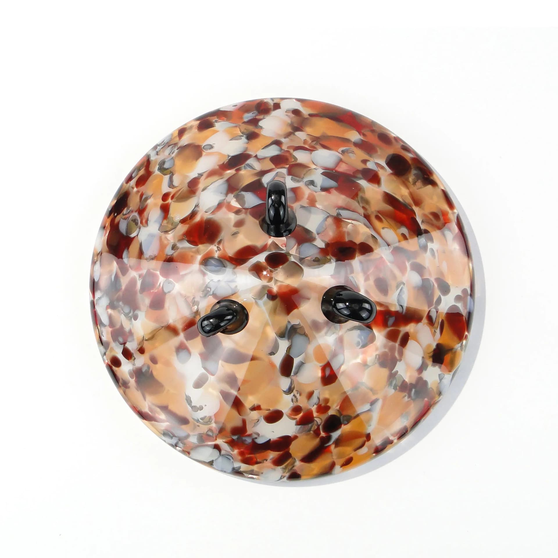 Centerpiece Tango, multicolor glass, Franz Welz, Czechoslovakia, 1930s. - 163423