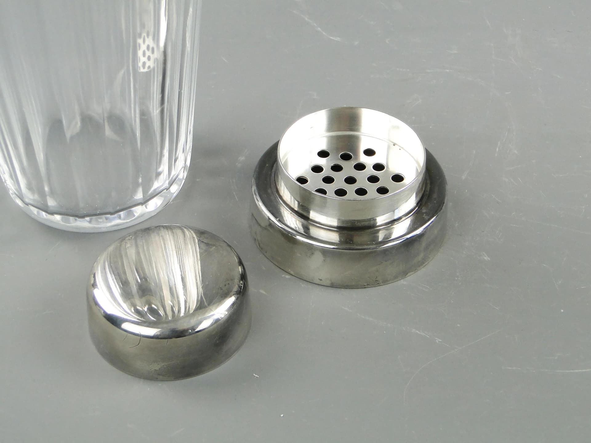 Shaker, kryształ transparentny, WMF, Niemcy, lata 60. - 163373