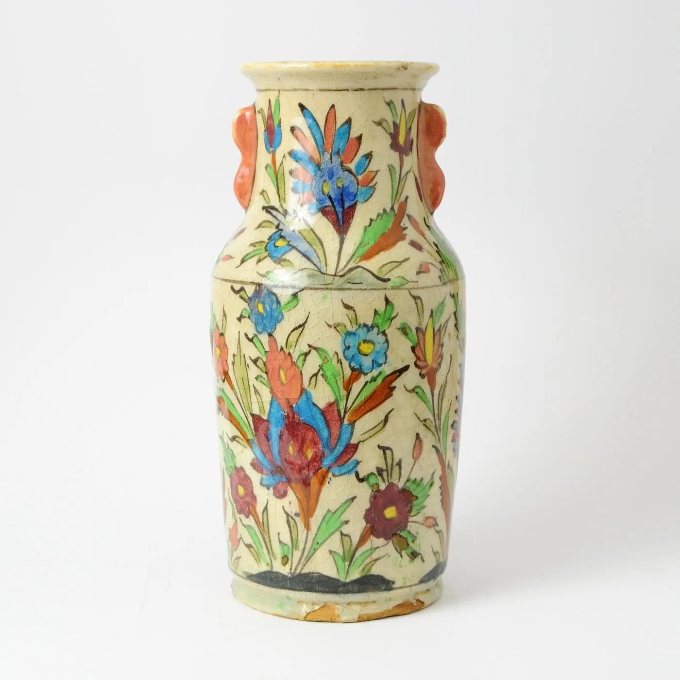 Vase, beige, ceramics, Iran, 19th c. - 161618