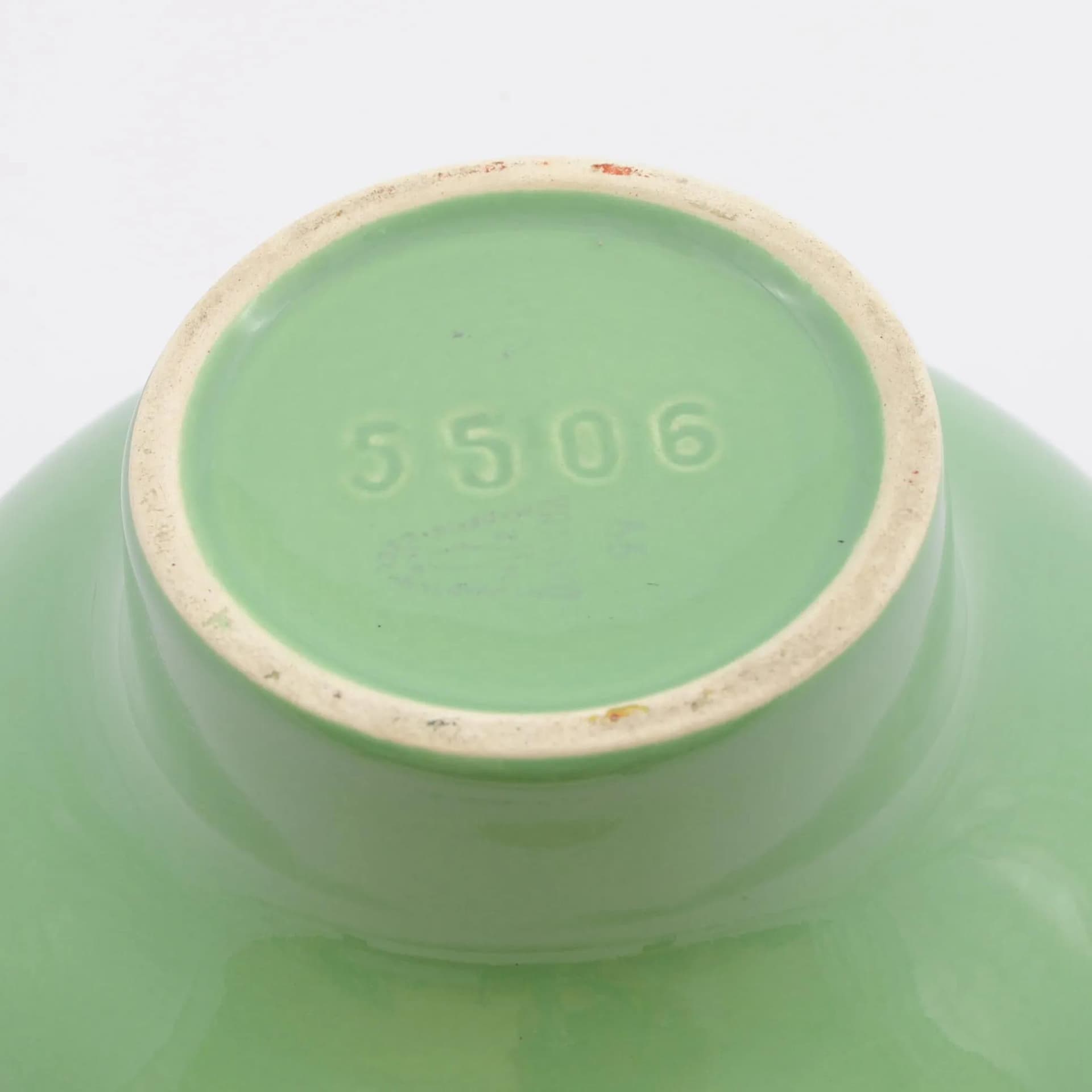 Bowl, Keramia Kravsko, green blue, ceramics, Czechoslovakia, 1960s. - 161613