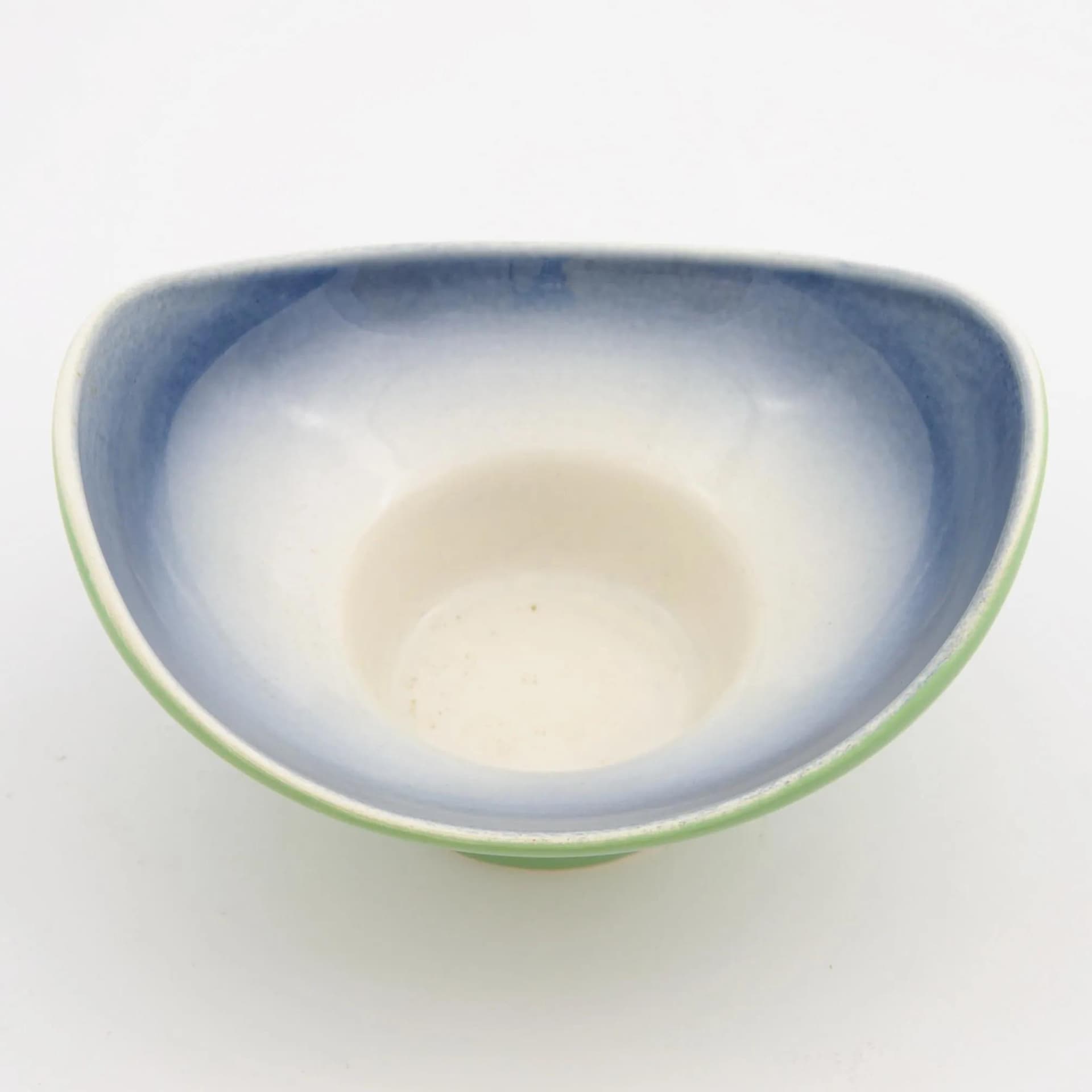 Bowl, Keramia Kravsko, green blue, ceramics, Czechoslovakia, 1960s. - 161609