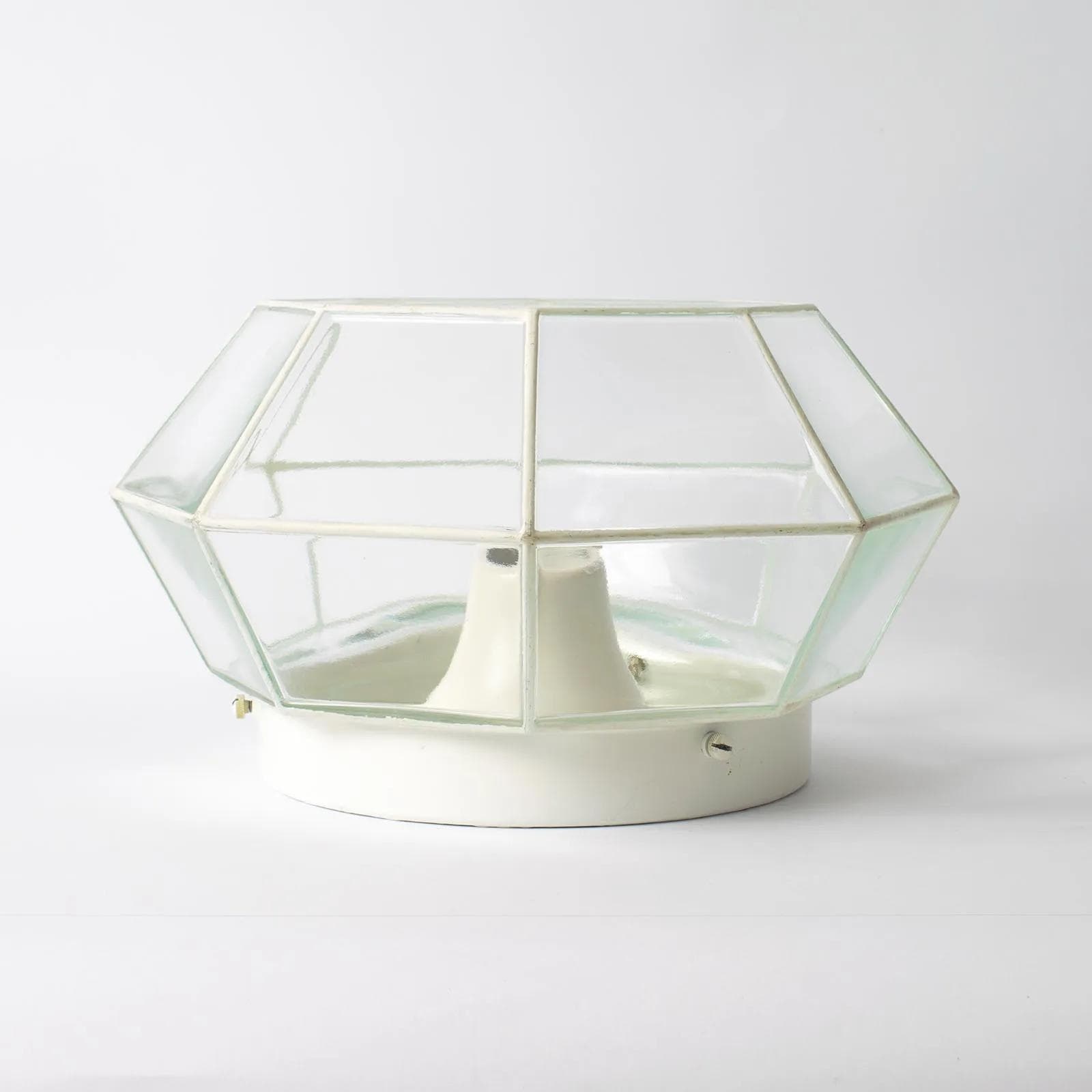 Ceiling Light Limburg, transparent glass, Germany, 1960s/1970s - 161598