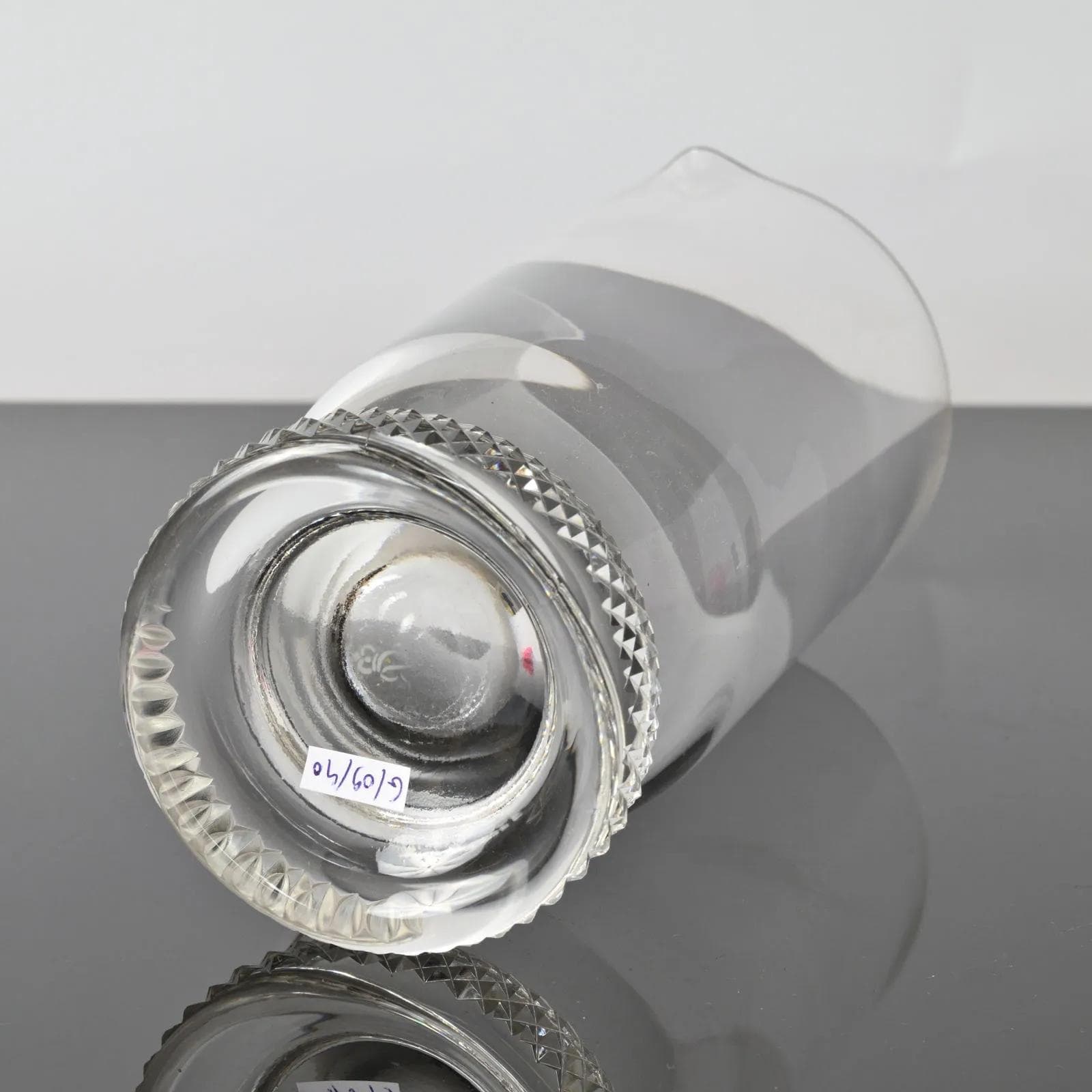 Dzbanek, szkło kryształowe transparentne, Rosenthal, Niemcy, lata 60. - 161594