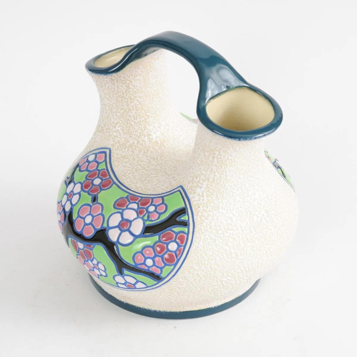 Vase Amphora, ivory, ceramic, Czechoslovakia, 1920s. - 161572