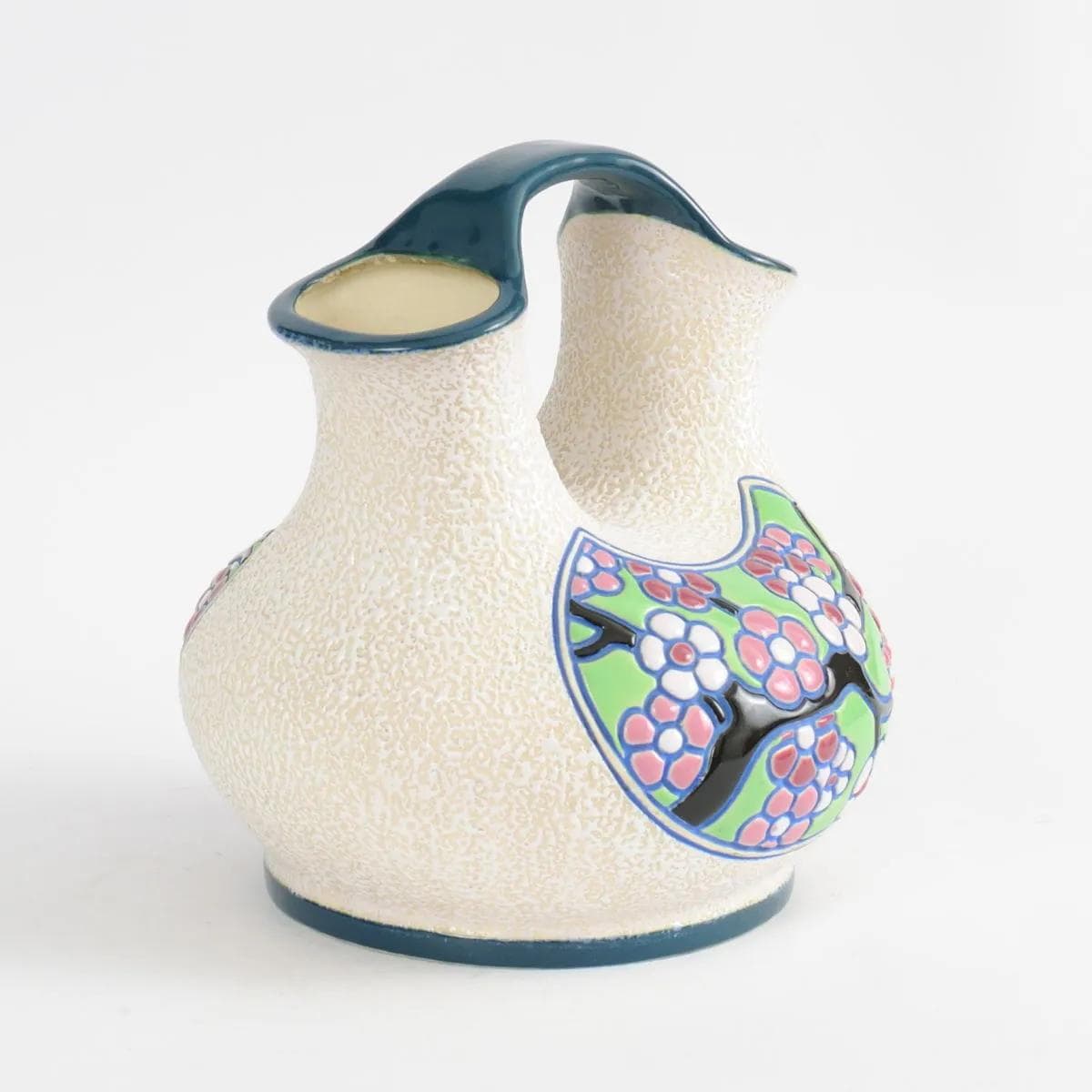 Vase Amphora, ivory, ceramic, Czechoslovakia, 1920s. - 161570