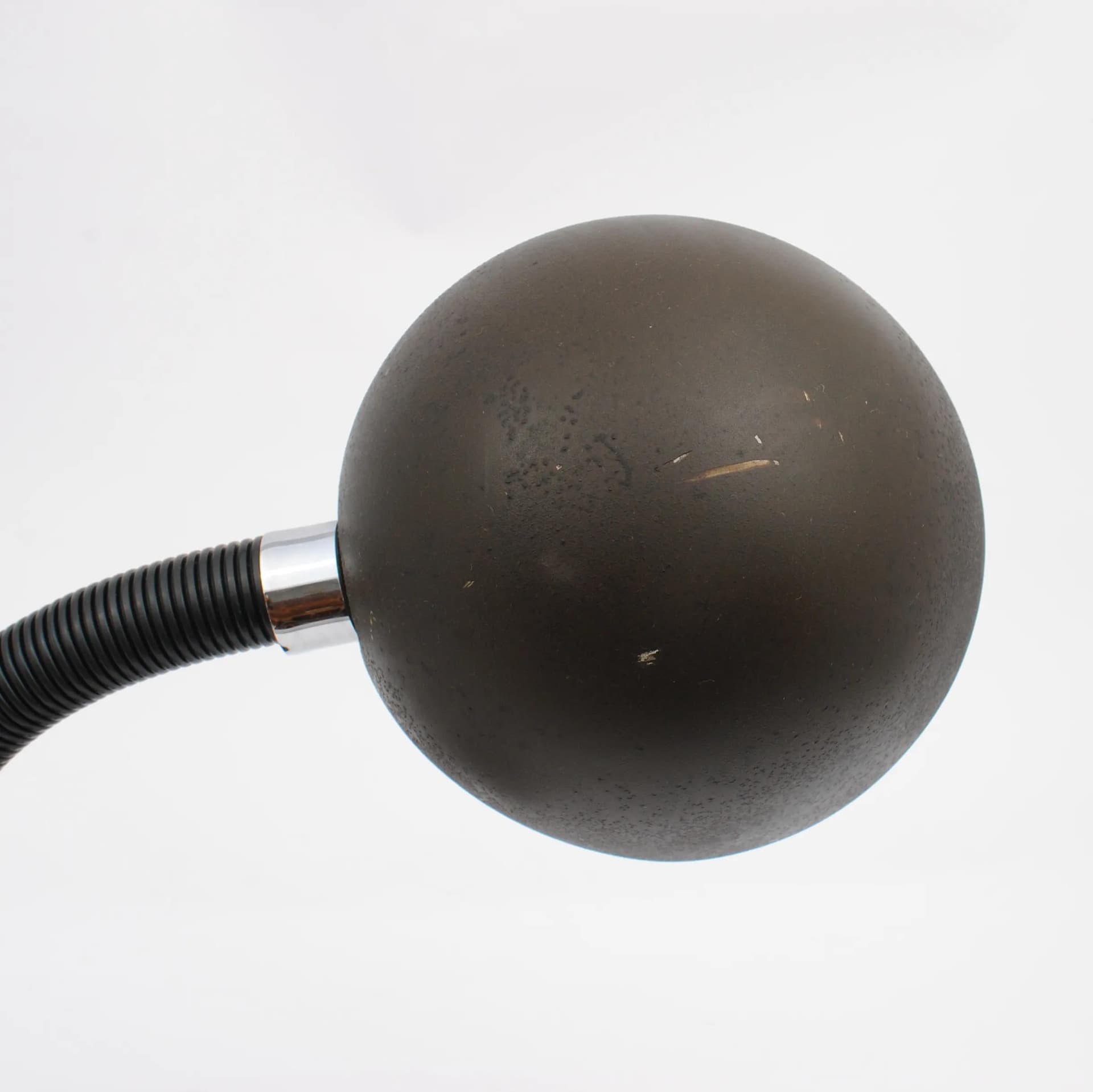 Desk lamp, olive, by E. Hillebrand, Germany, 1970s. - 161417