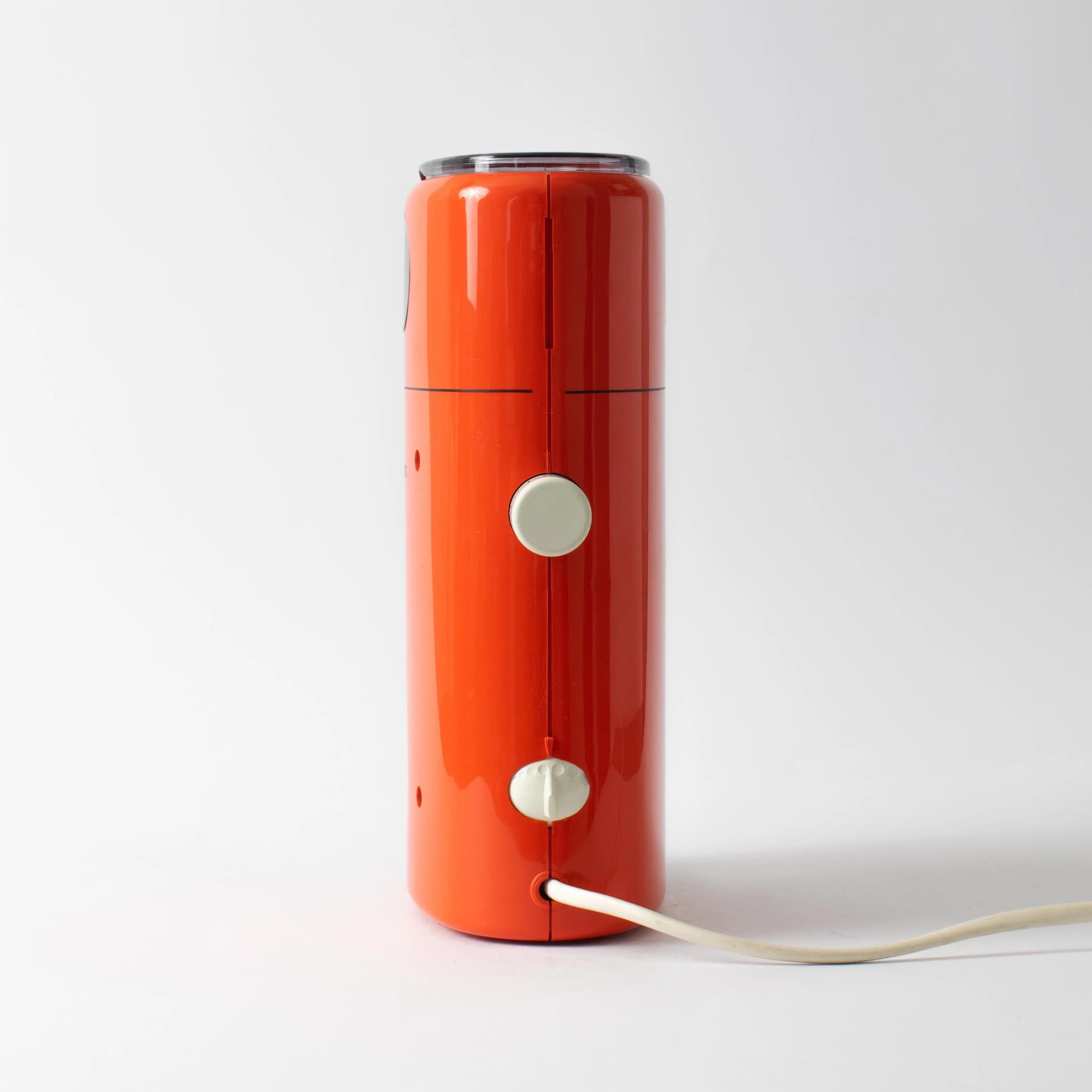 Młynek do kawy, orange, plastik, Niemcy, lata 70. - 161348