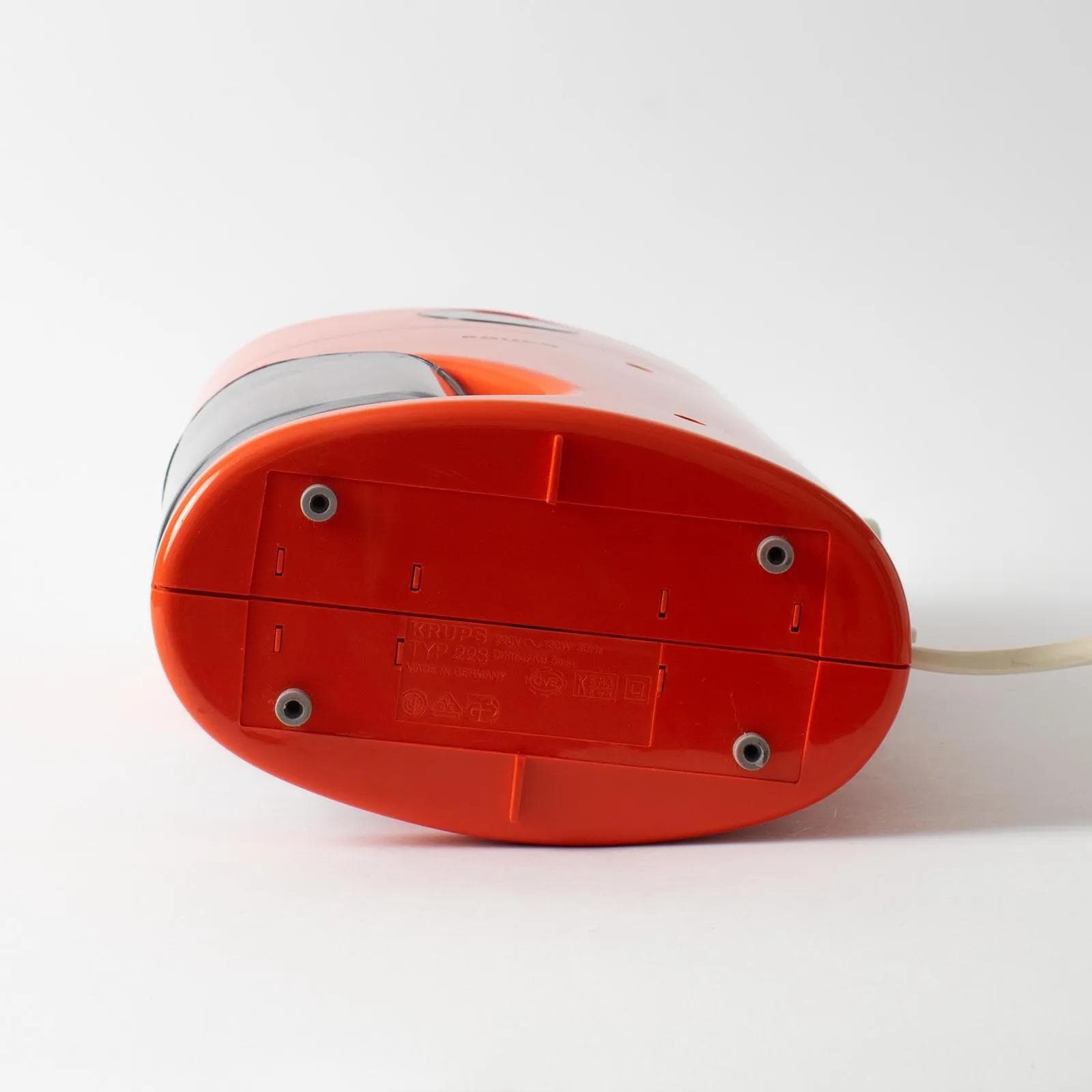 Młynek do kawy, orange, plastik, Niemcy, lata 70. - 161350