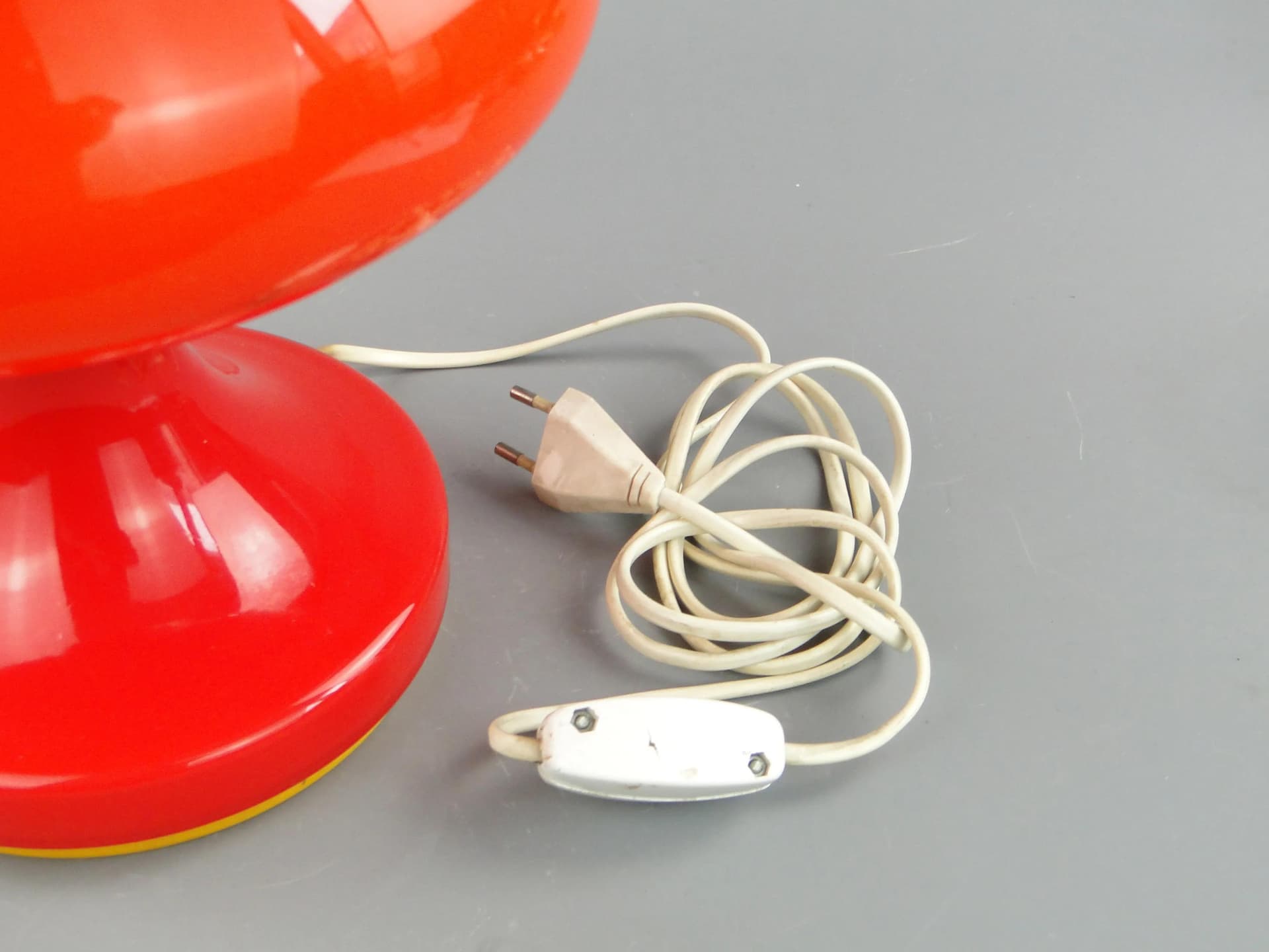 Lampa stołowa szklana multicolor, proj. S. Tabera, OPP Jihlava, Czechosłowacja, lata 70. - 163044