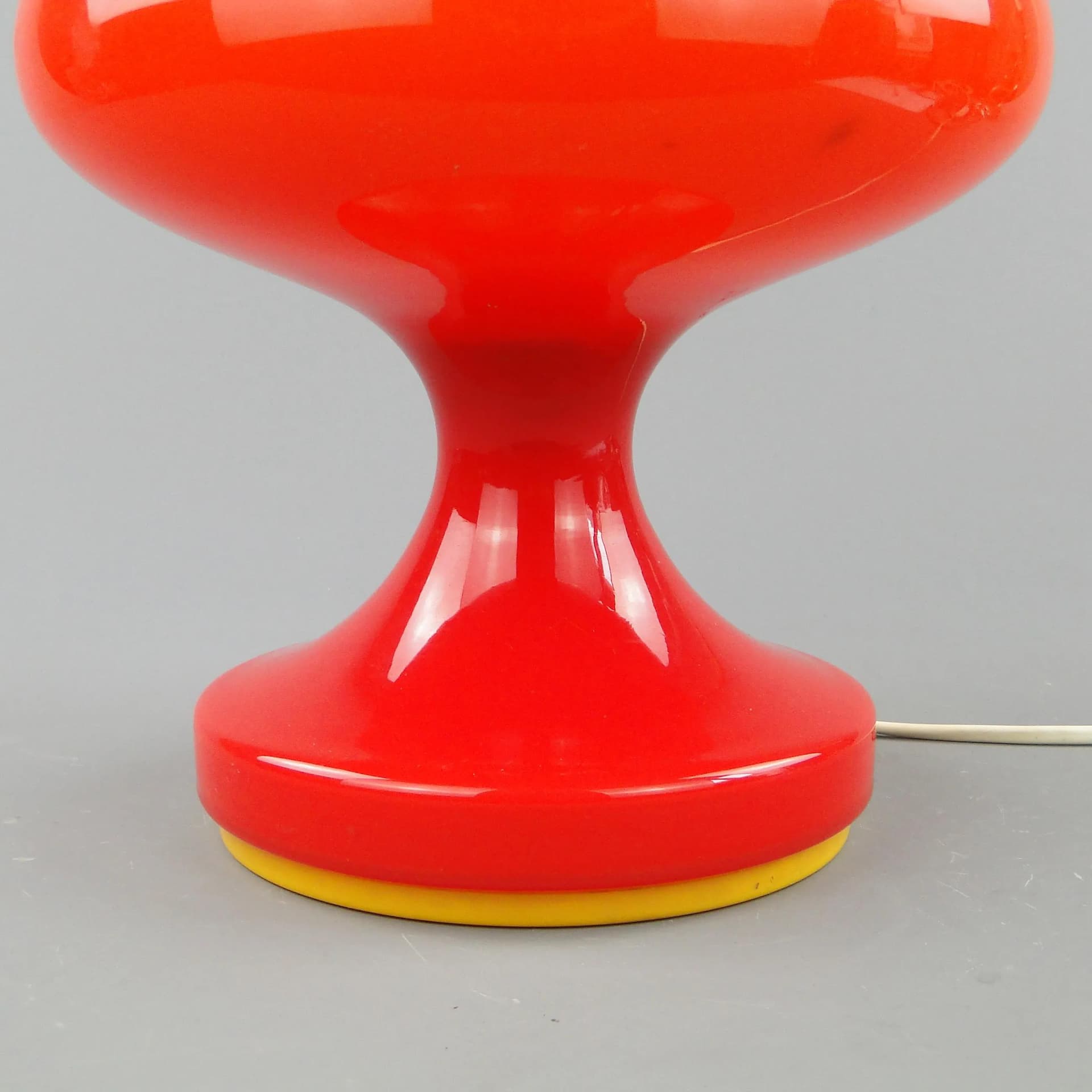 Lampa stołowa szklana multicolor, proj. S. Tabera, OPP Jihlava, Czechosłowacja, lata 70. - 163046