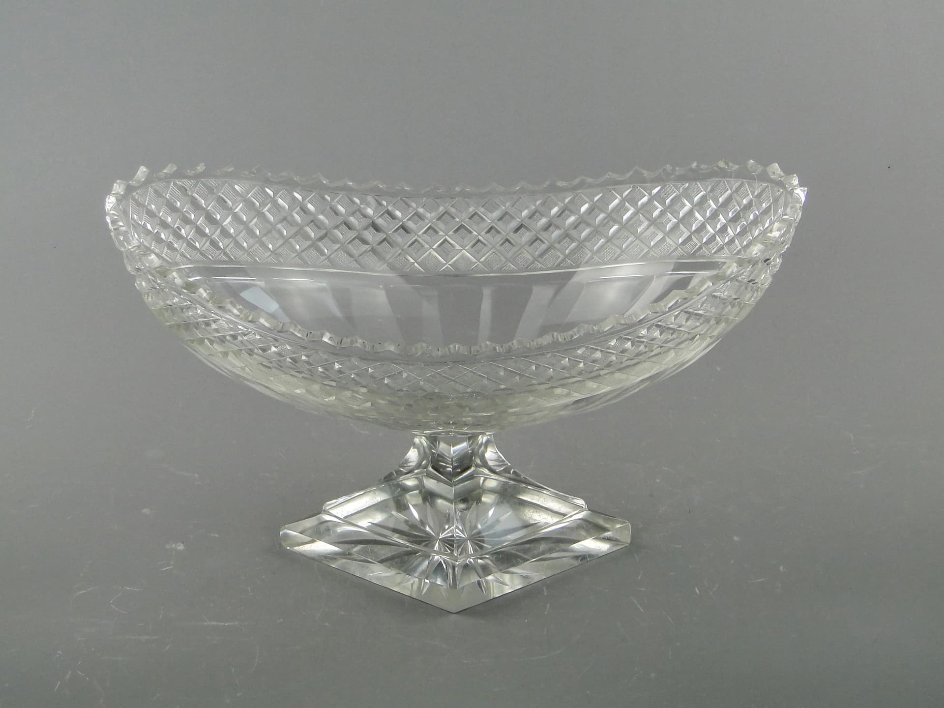 Żardiniera kryształowa, transparentna, kryształ, Baccarat, Francja, 1890–1910 - 162931