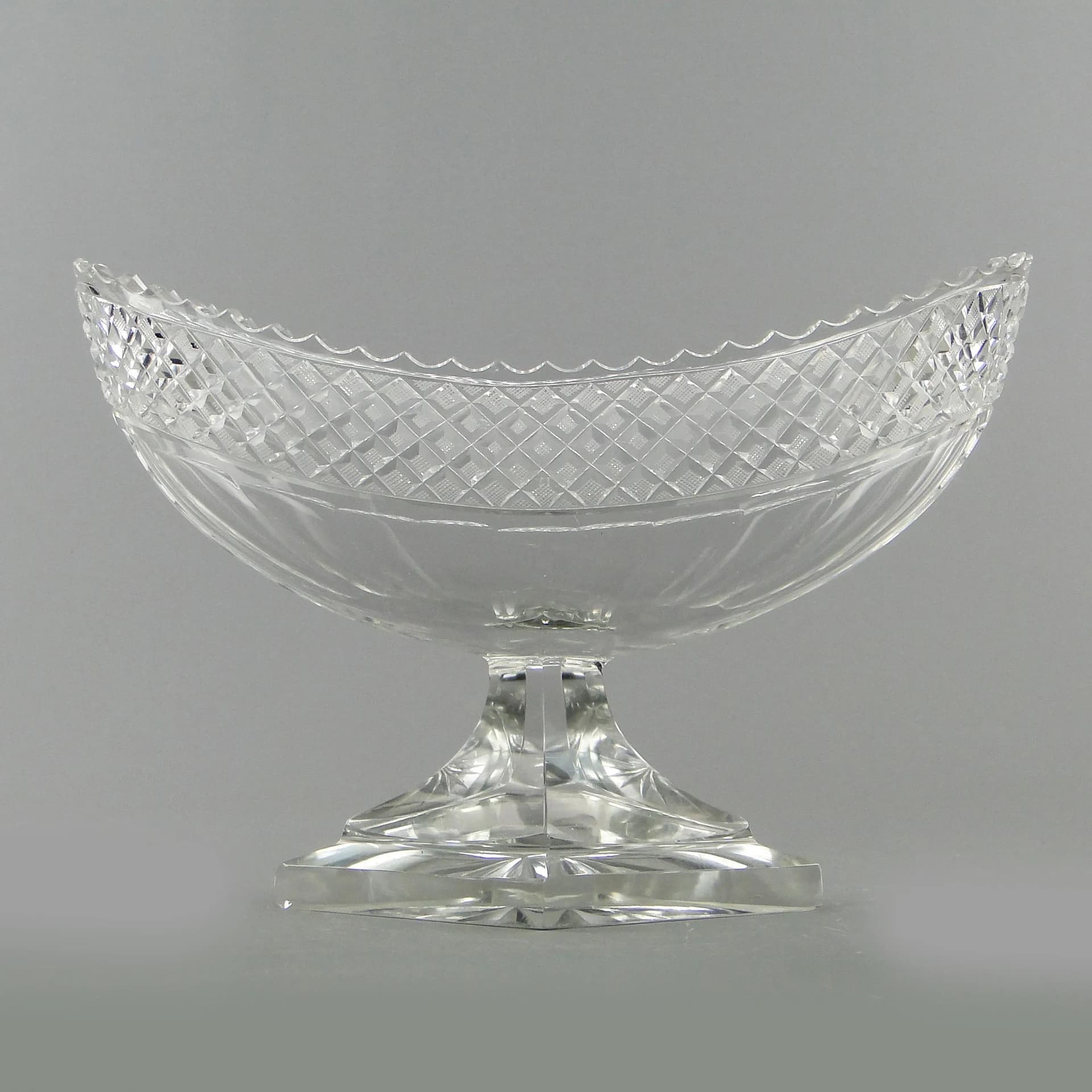 Żardiniera kryształowa, transparentna, kryształ, Baccarat, Francja, 1890–1910 - 162929