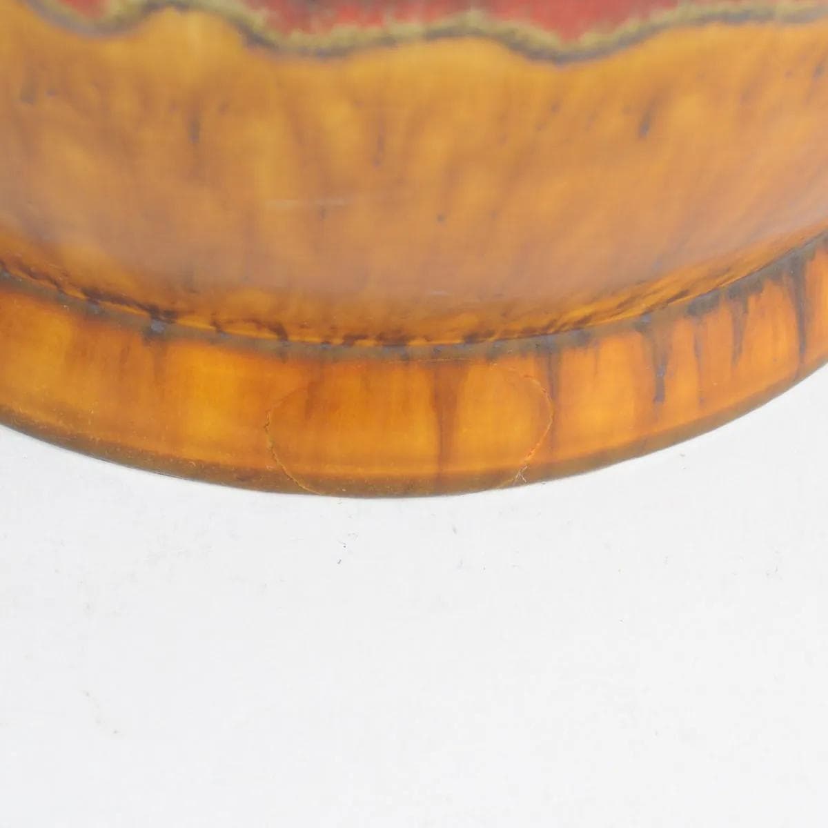 Vase fat lava, multicolor ceramics, Scheurich, Germany, 1960s. - 162306