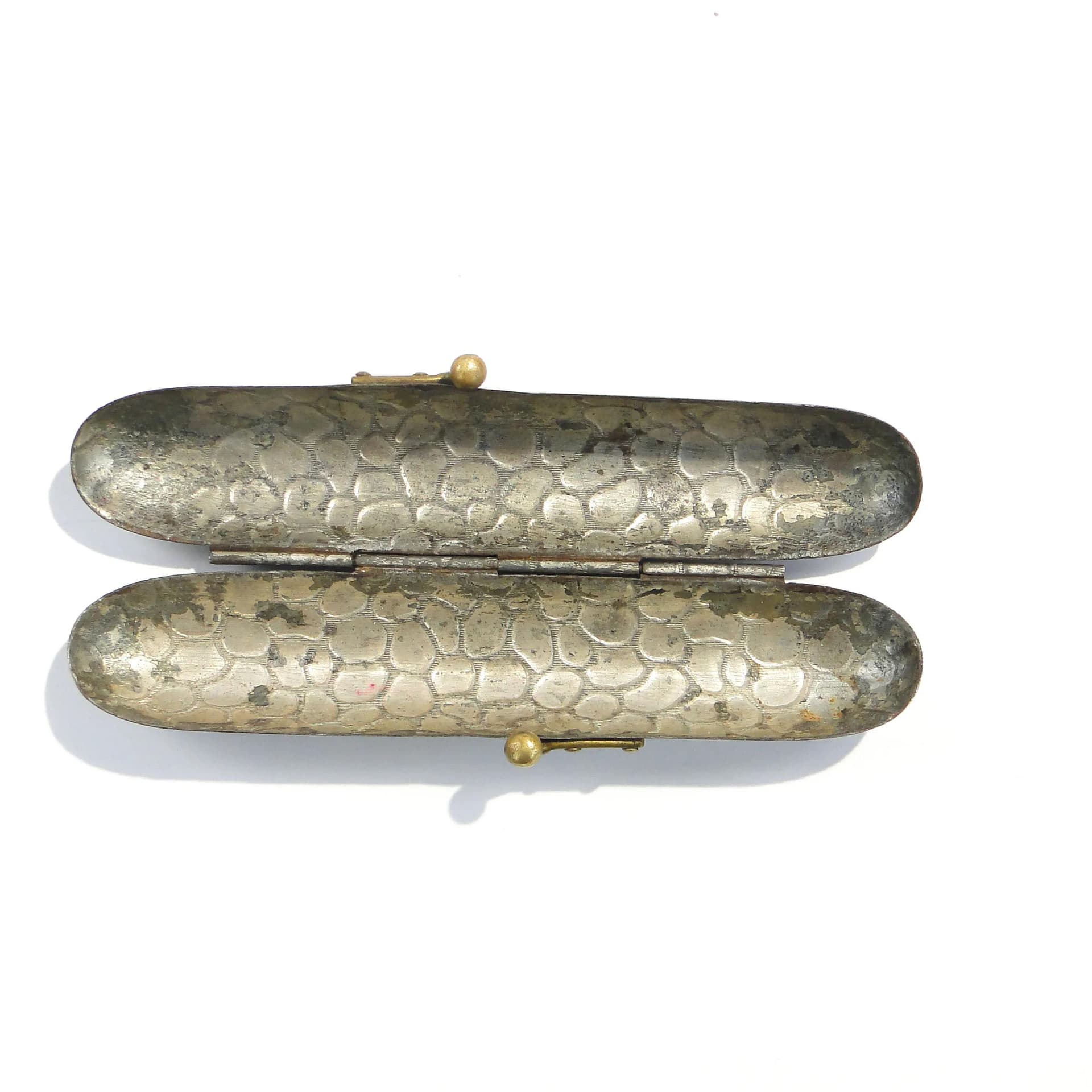 Etui na cygaro, art déco, metal srebrny, Polska, lata 20. - 162915